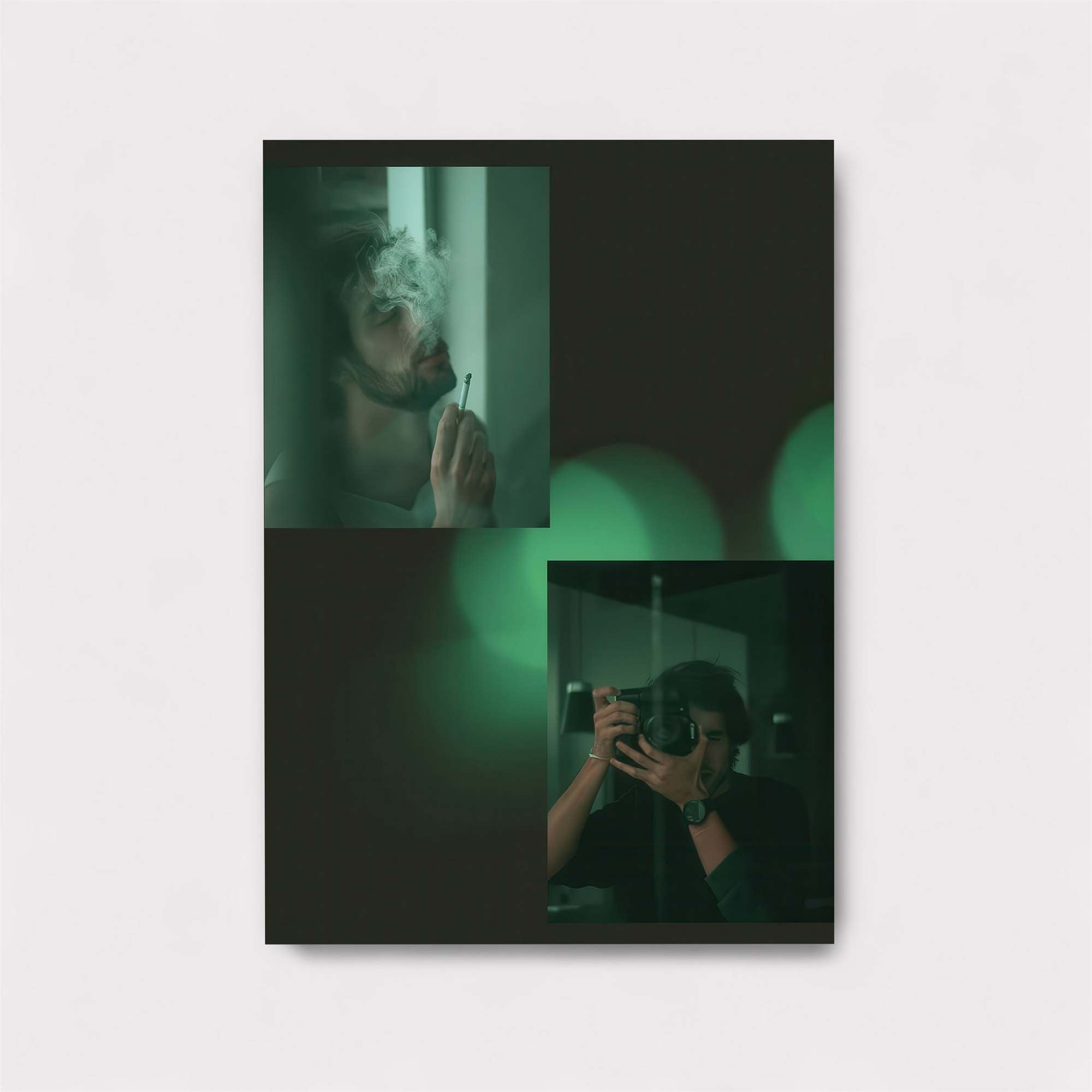 Smoke Reflection Safe Wall Magnetic / M