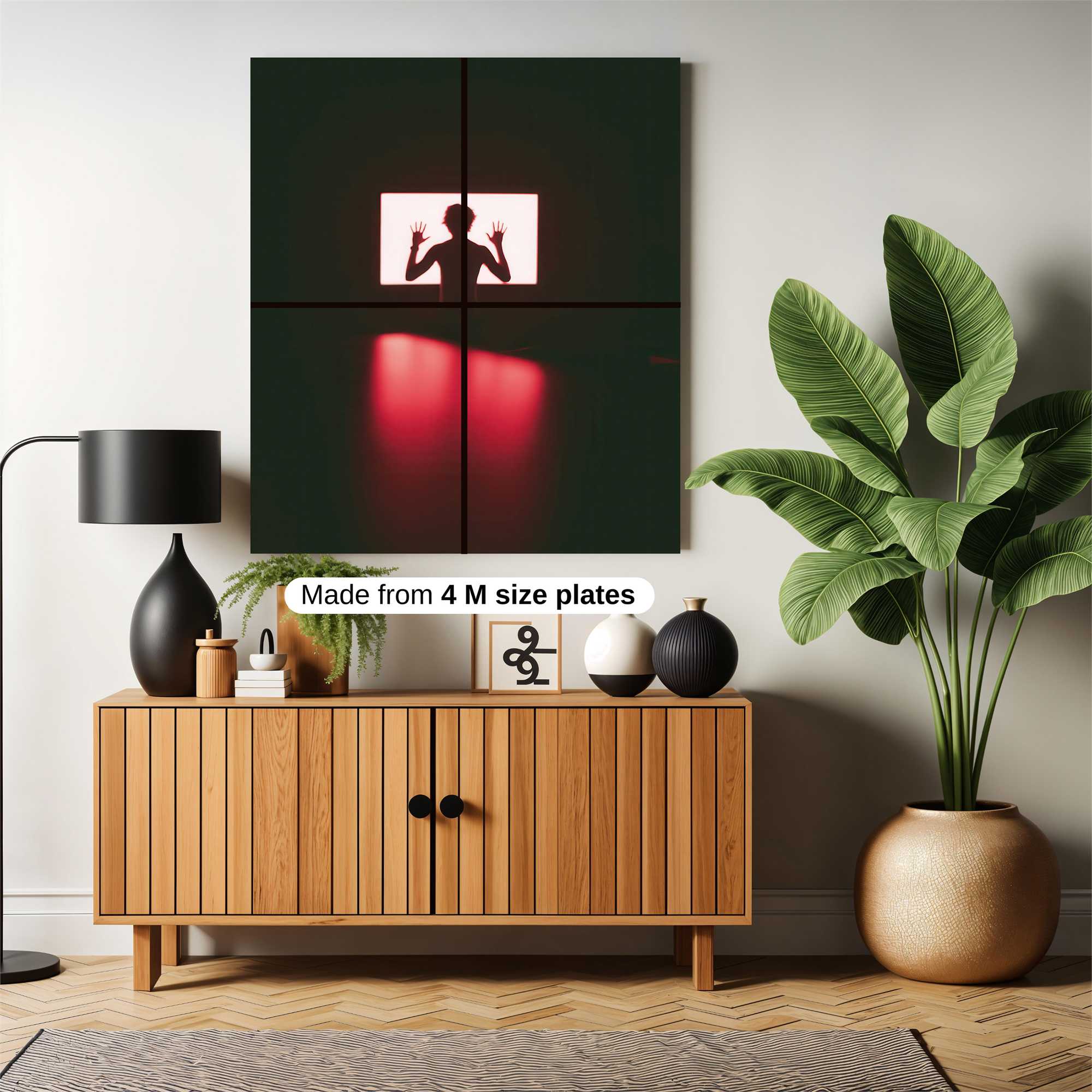 Silhouette Eerie Safe Wall Magnetic / M