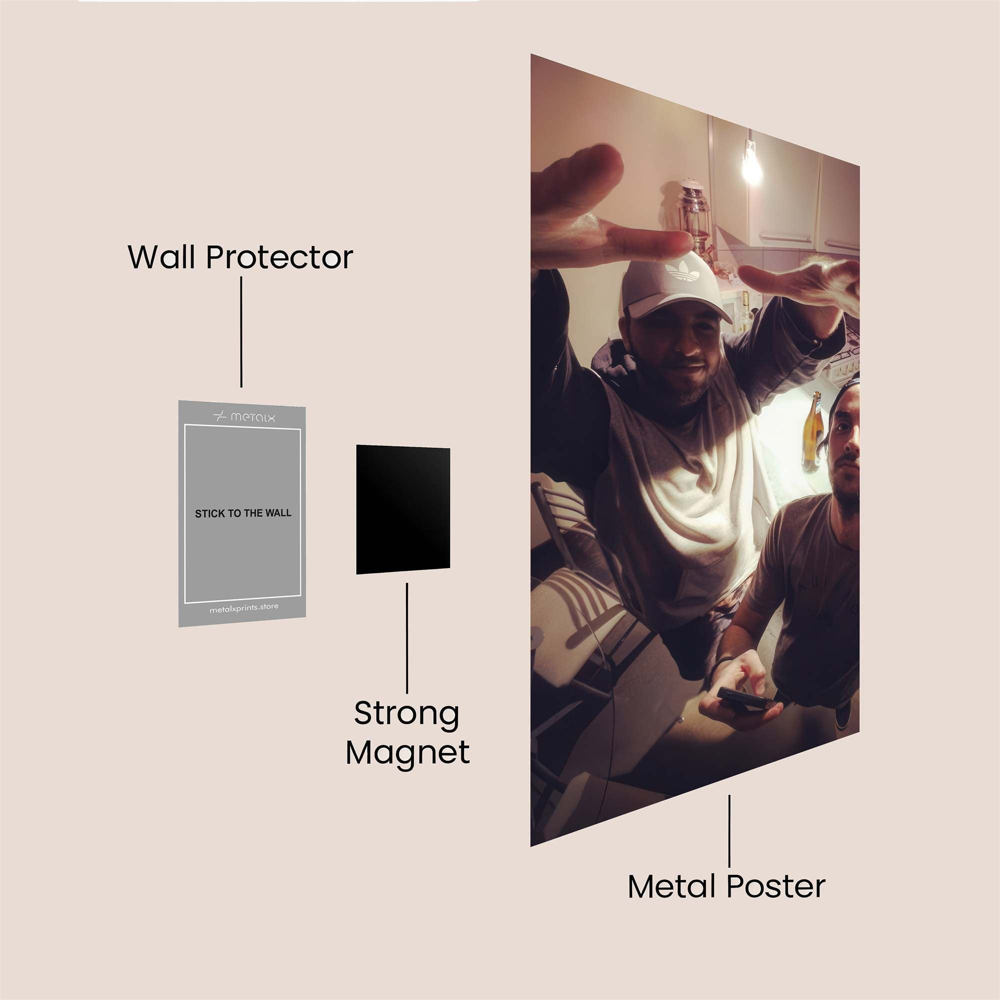 Diver Dream Safe Wall Magnetic / M