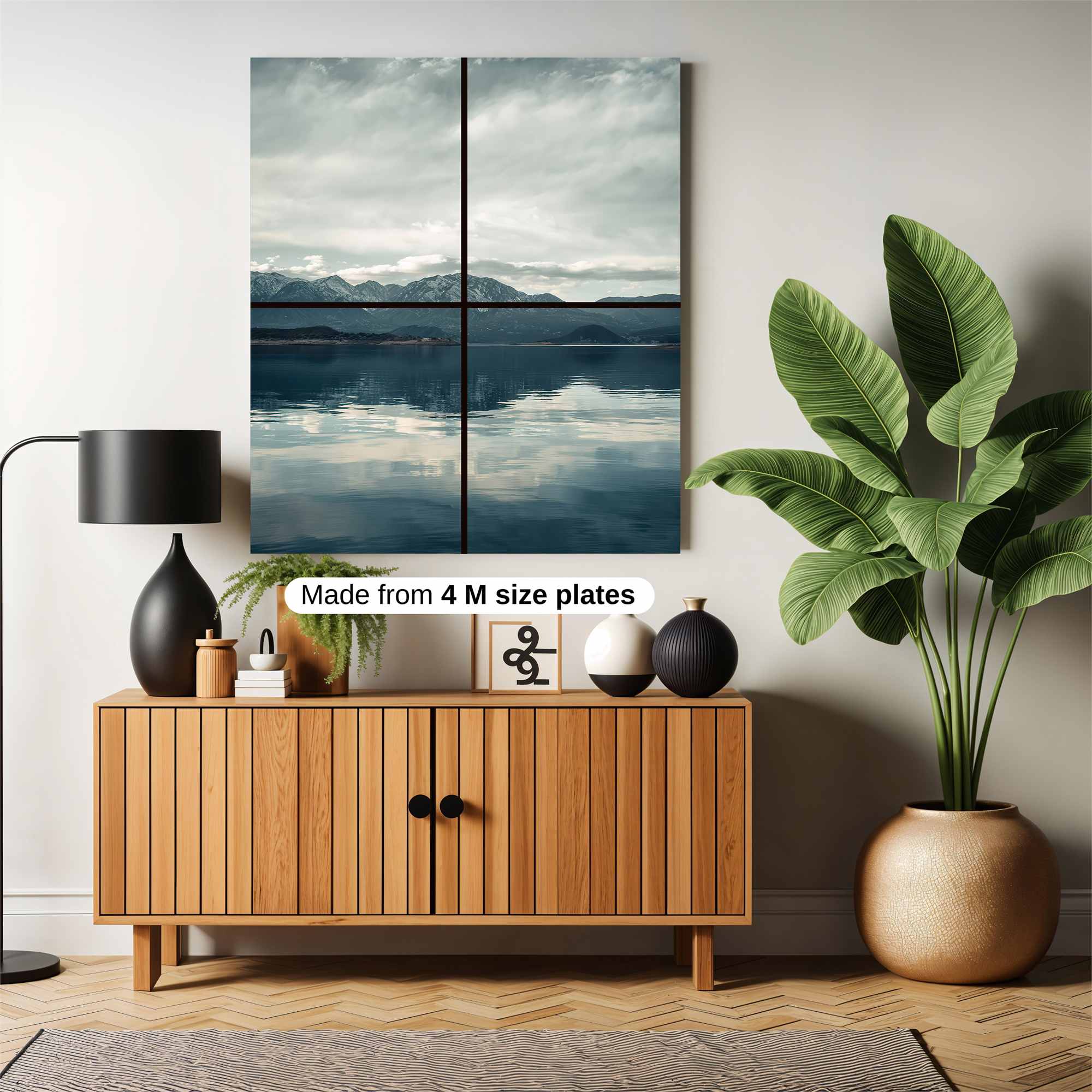 Mountain Serenity Safe Wall Magnetic / M