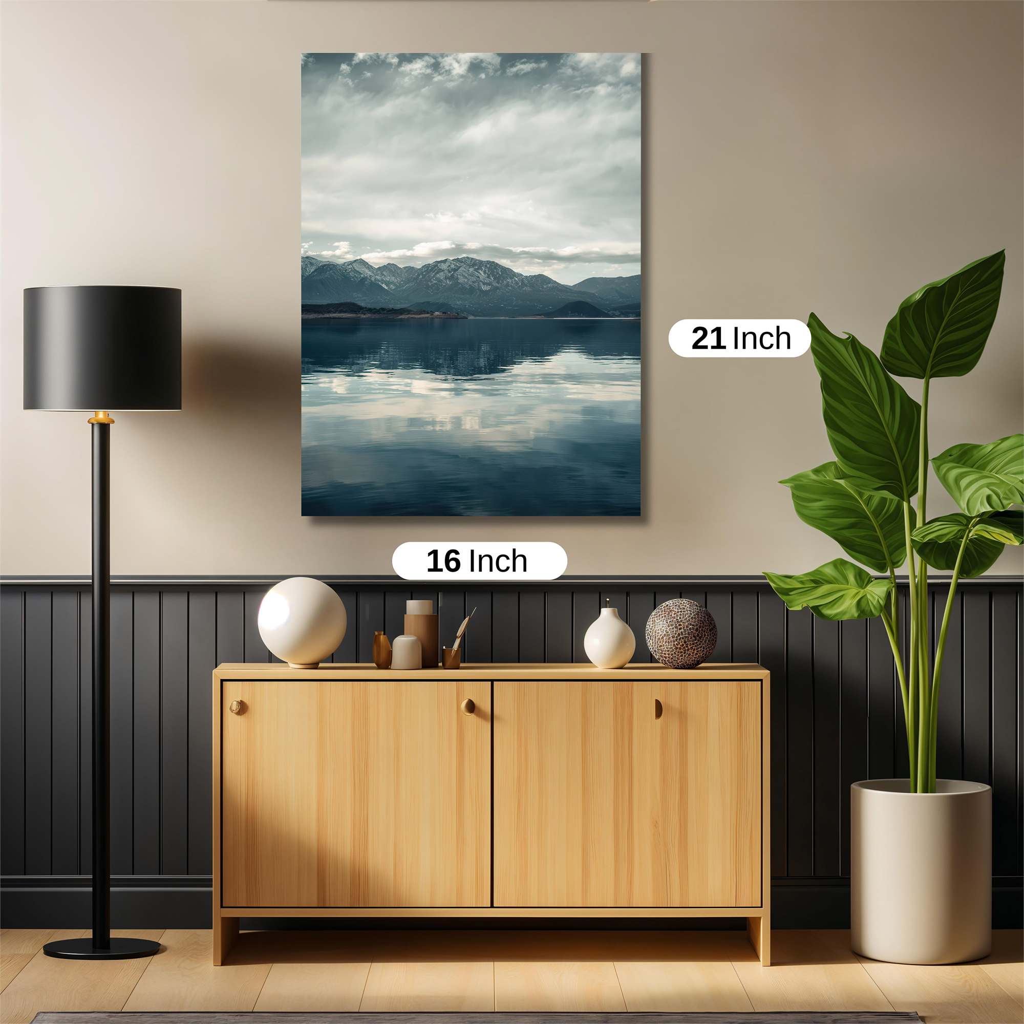 Mountain Serenity Safe Wall Magnetic / M