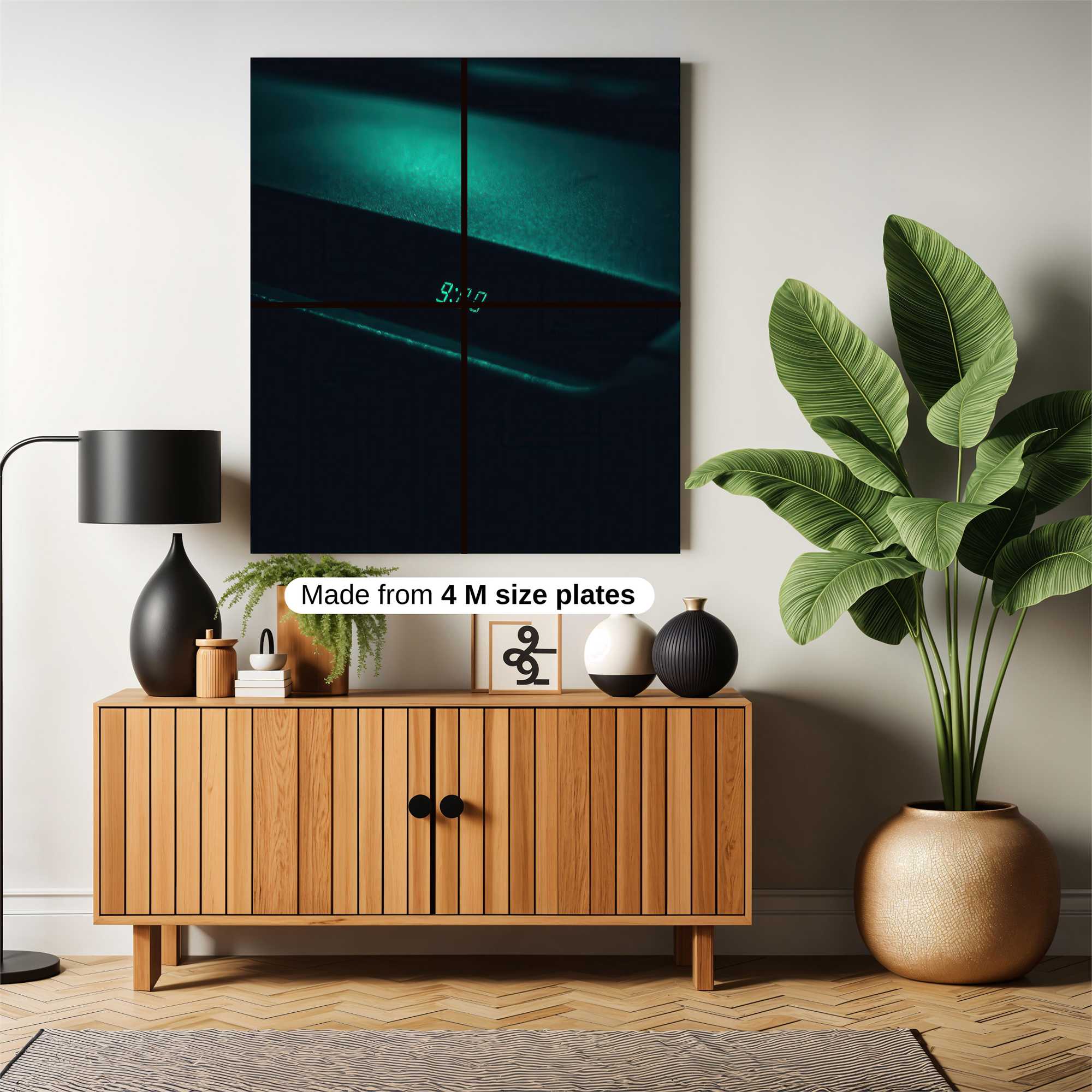 Clock Serene Safe Wall Magnetic / M