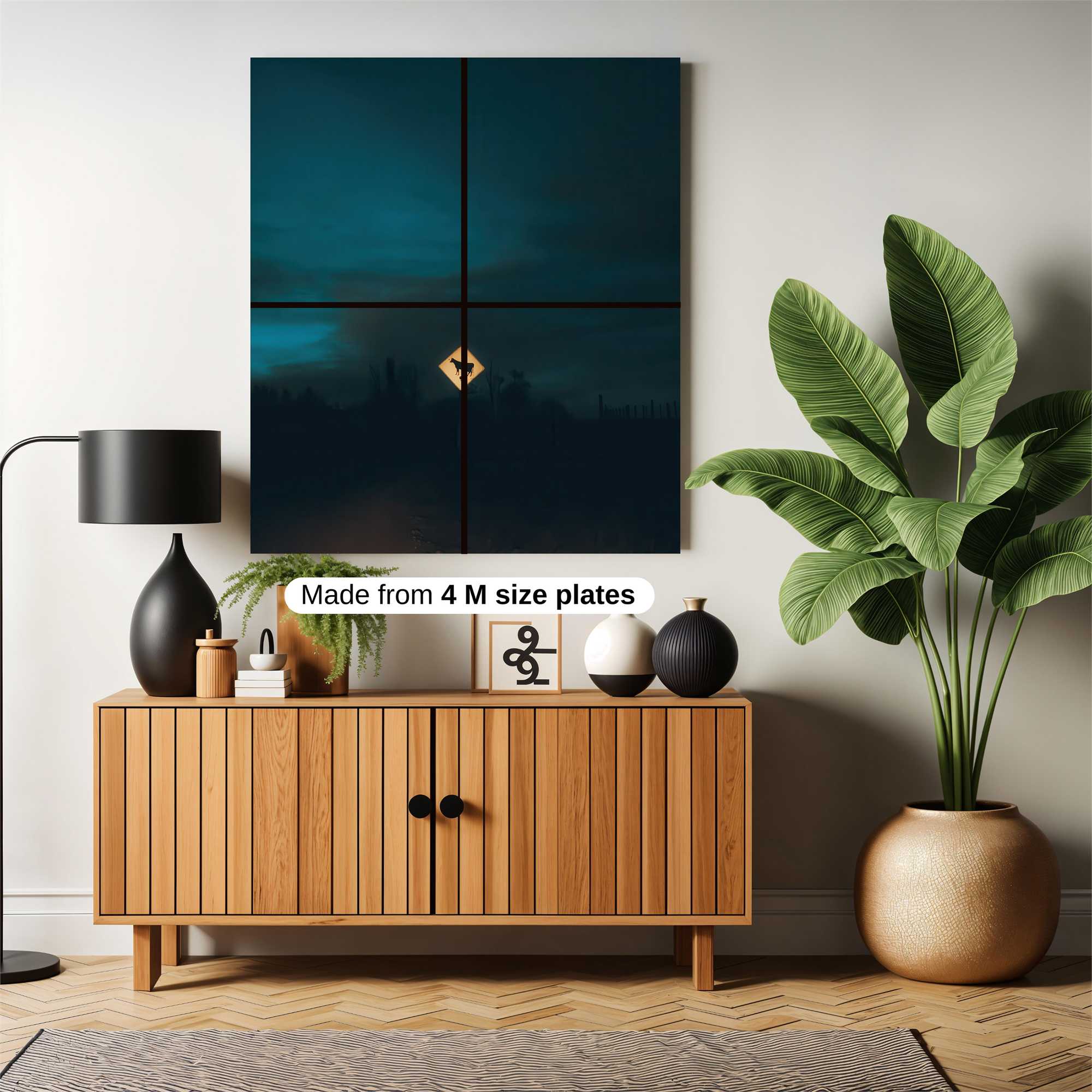 Deer Twilight Safe Wall Magnetic / M