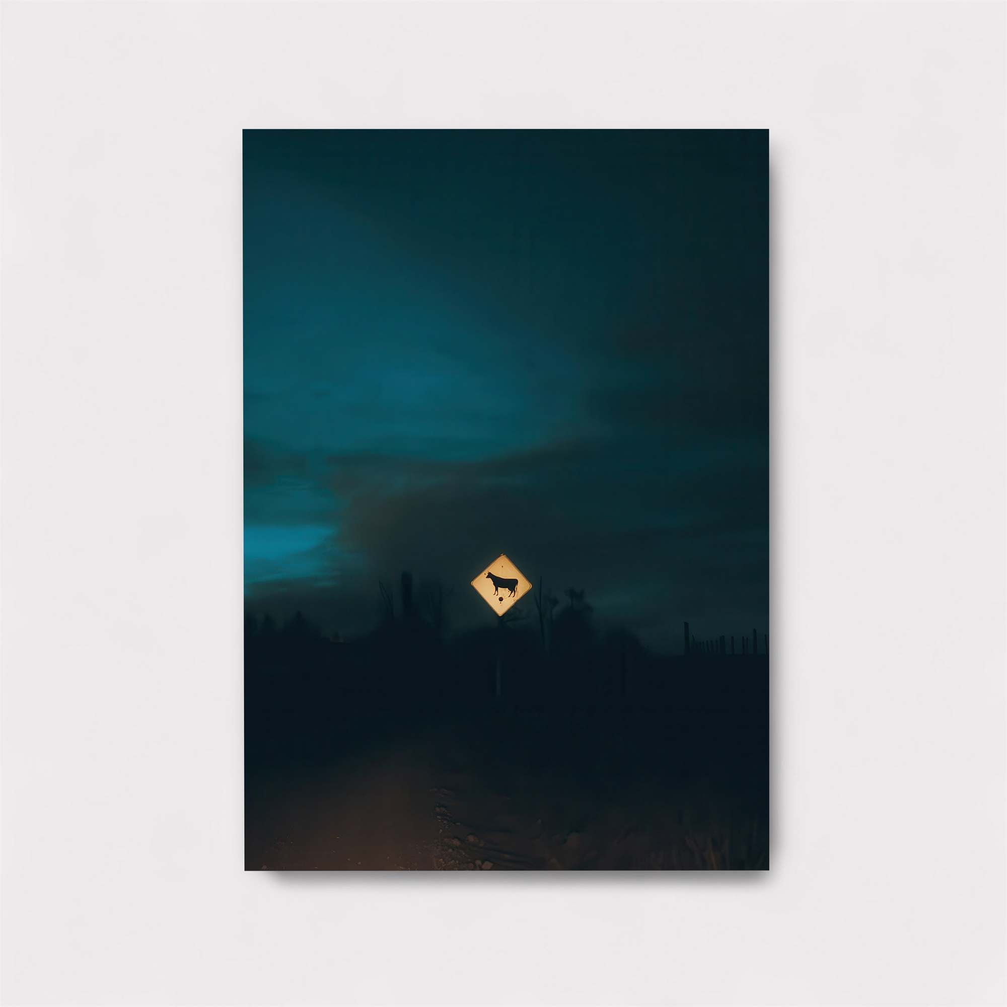 Deer Twilight Safe Wall Magnetic / M