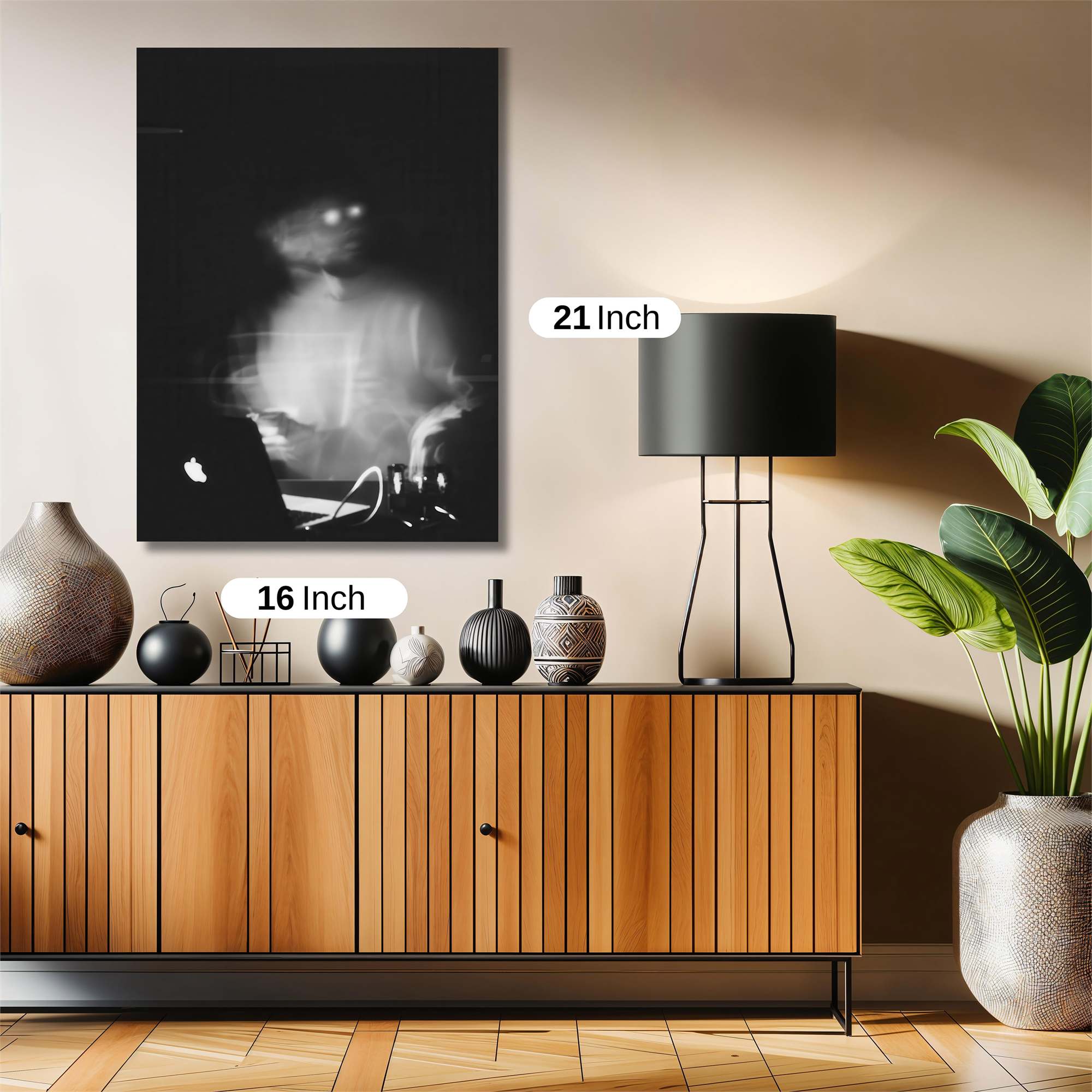 Ghostly DJ Safe Wall Magnetic / M