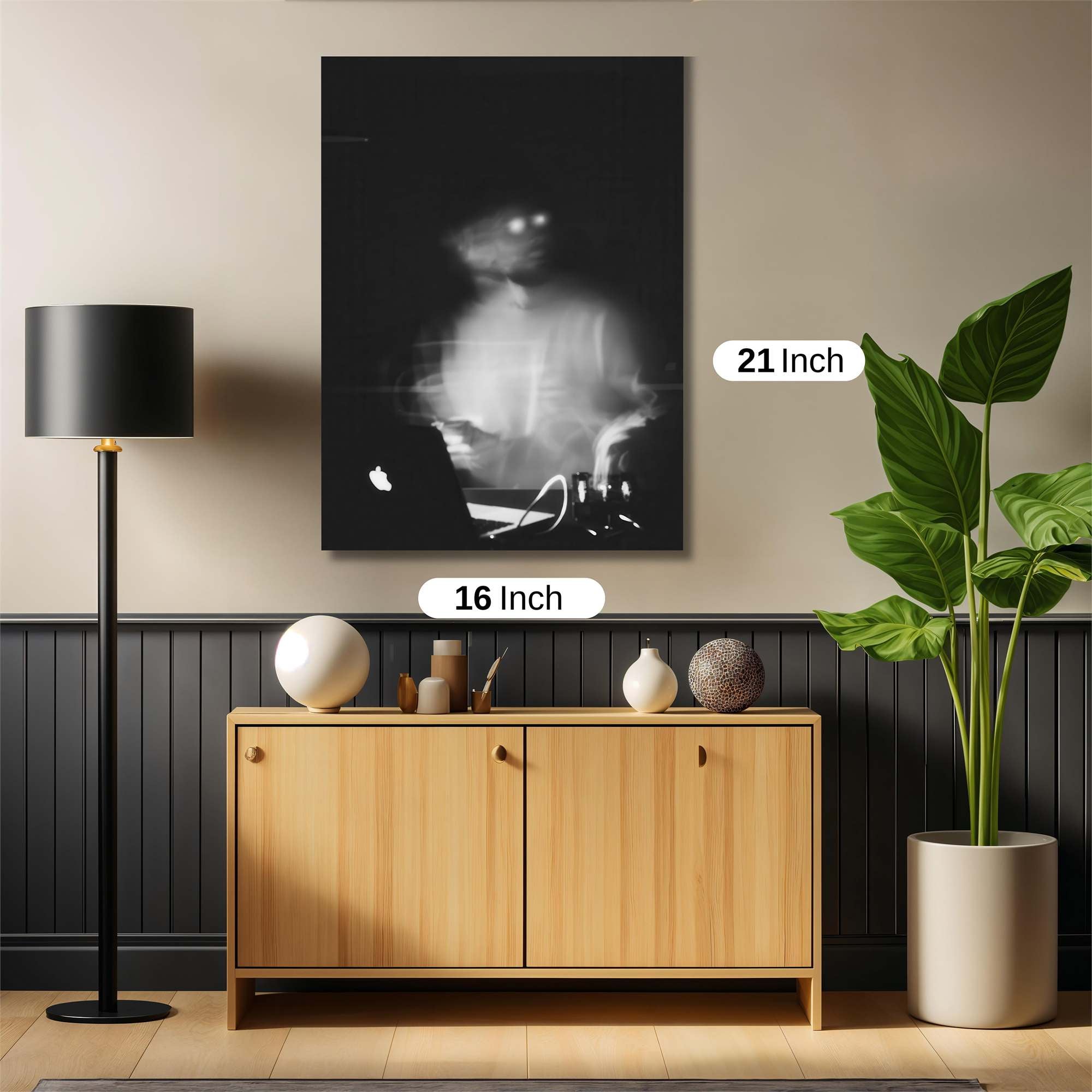 Ghostly DJ Safe Wall Magnetic / M