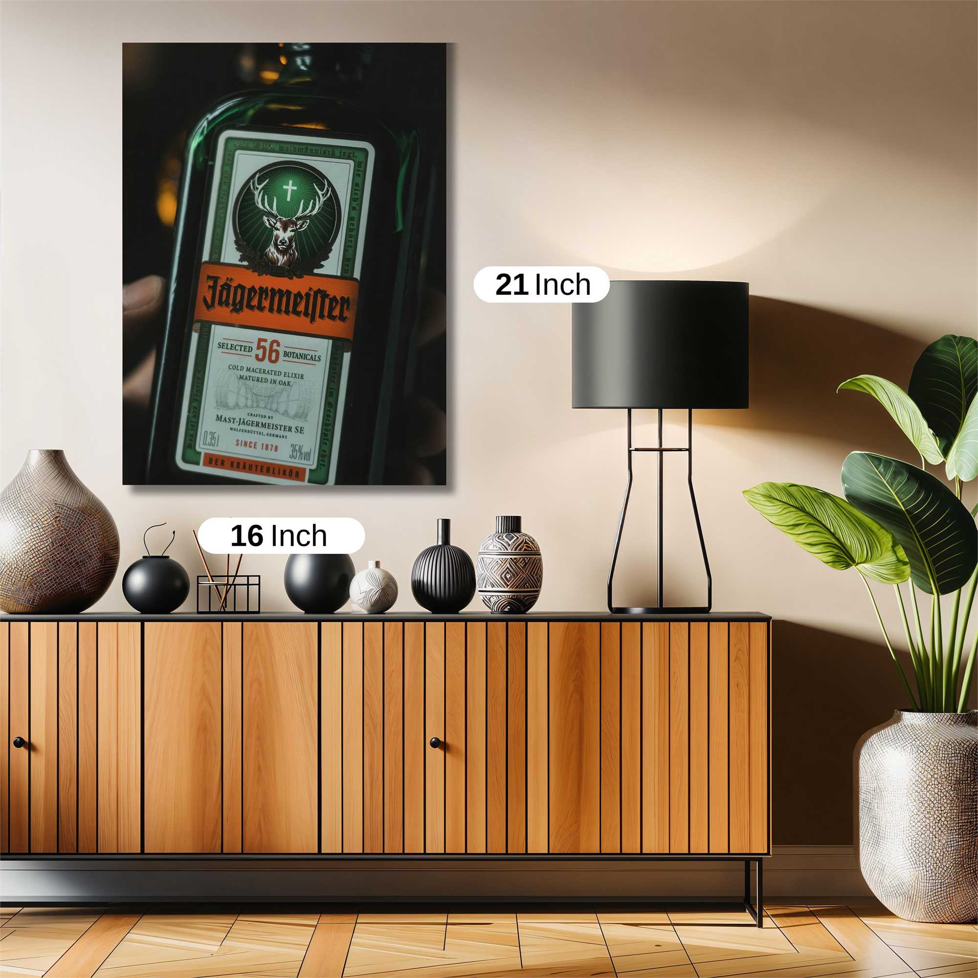 Jägermeister Intrigue Safe Wall Magnetic / M