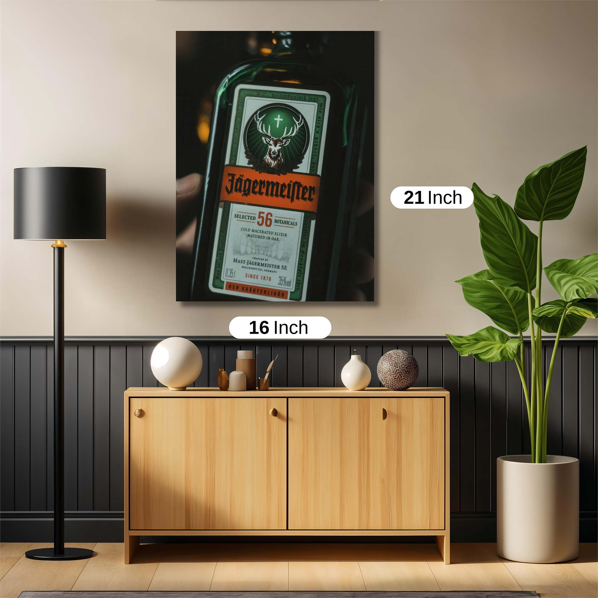 Jägermeister Intrigue Safe Wall Magnetic / M