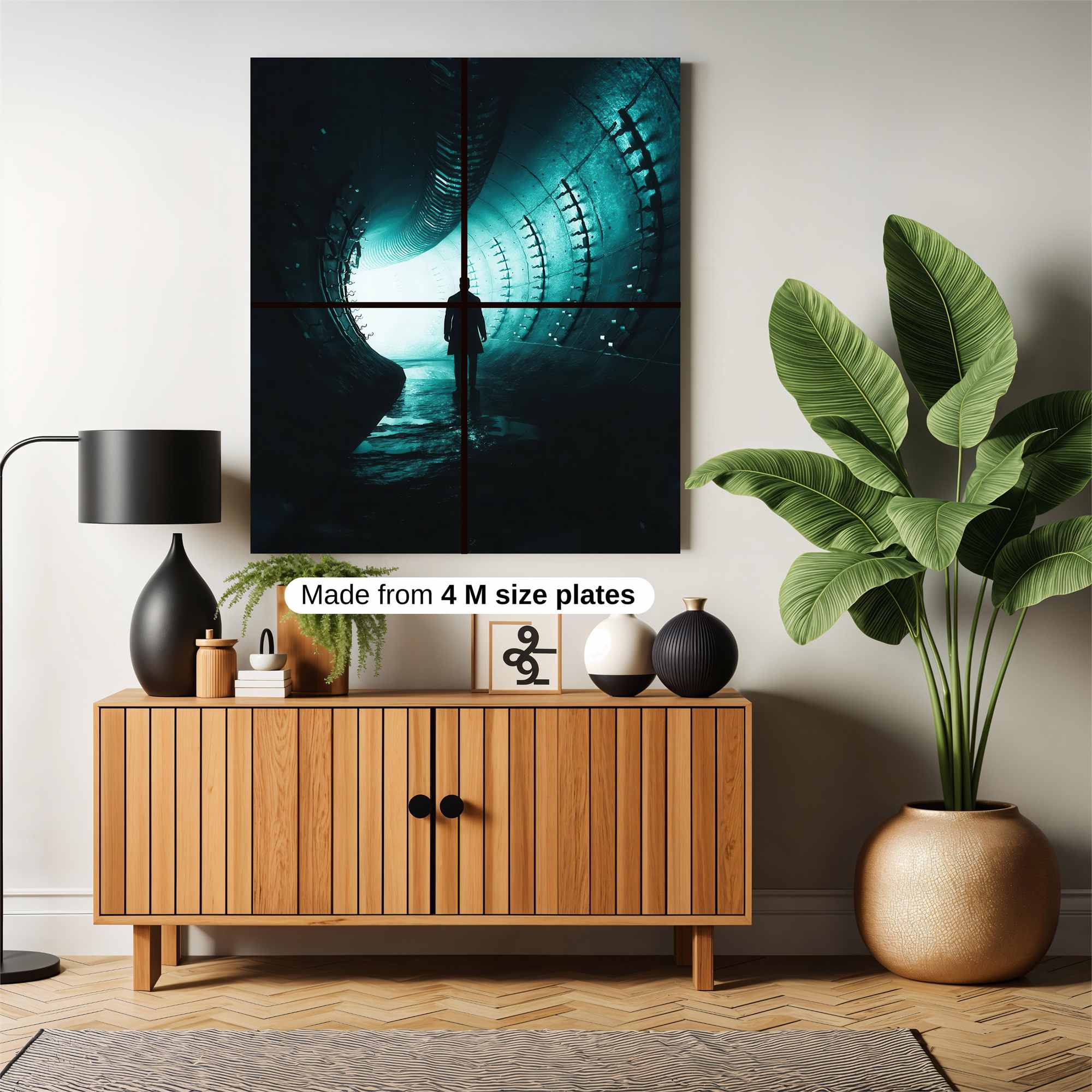 Tunnel Mystery Safe Wall Magnetic / M
