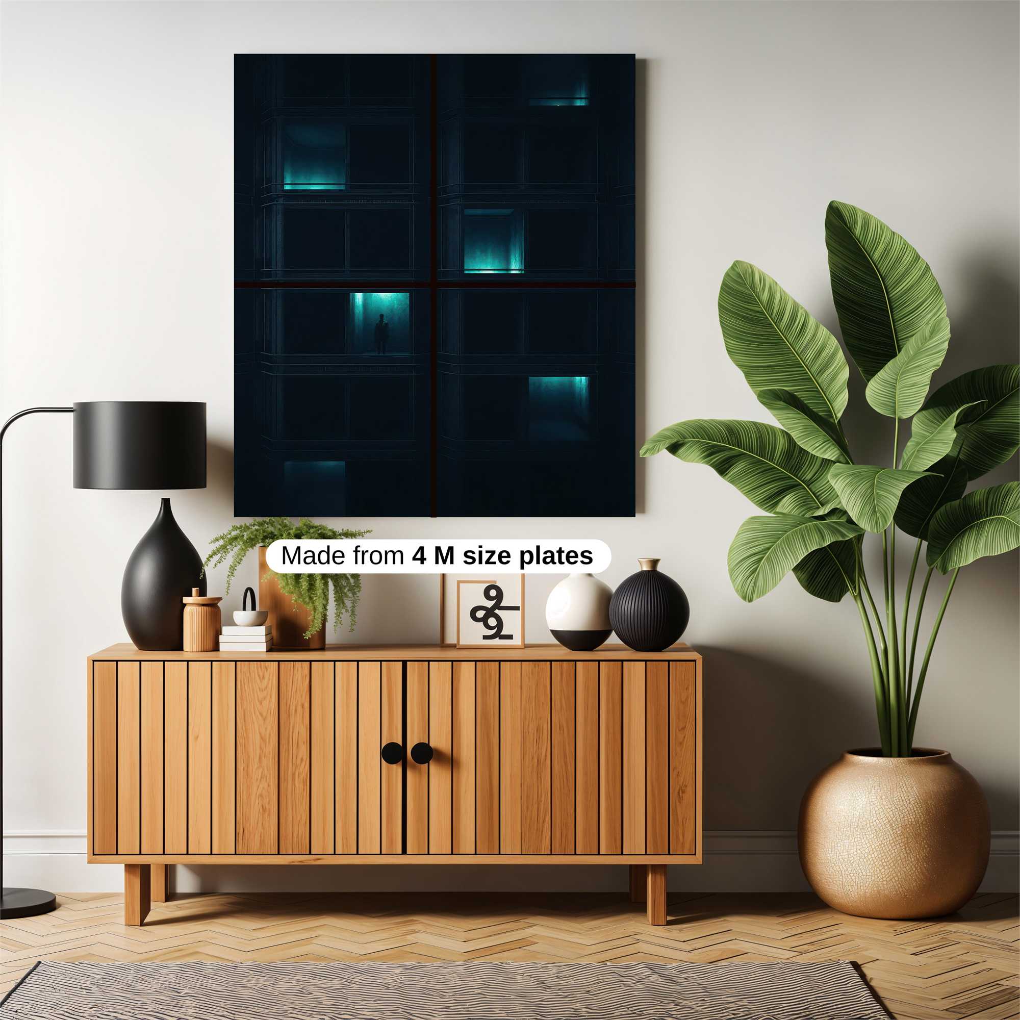 Silhouette Mystery Safe Wall Magnetic / M