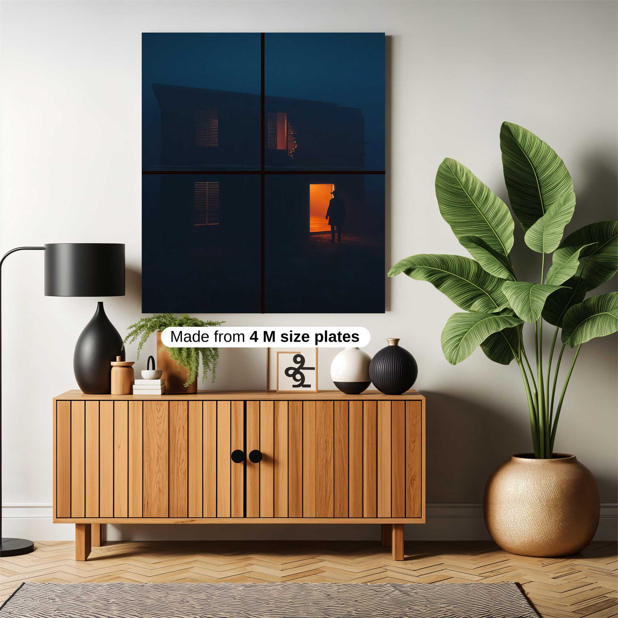 Cabin Mystery Safe Wall Magnetic / M