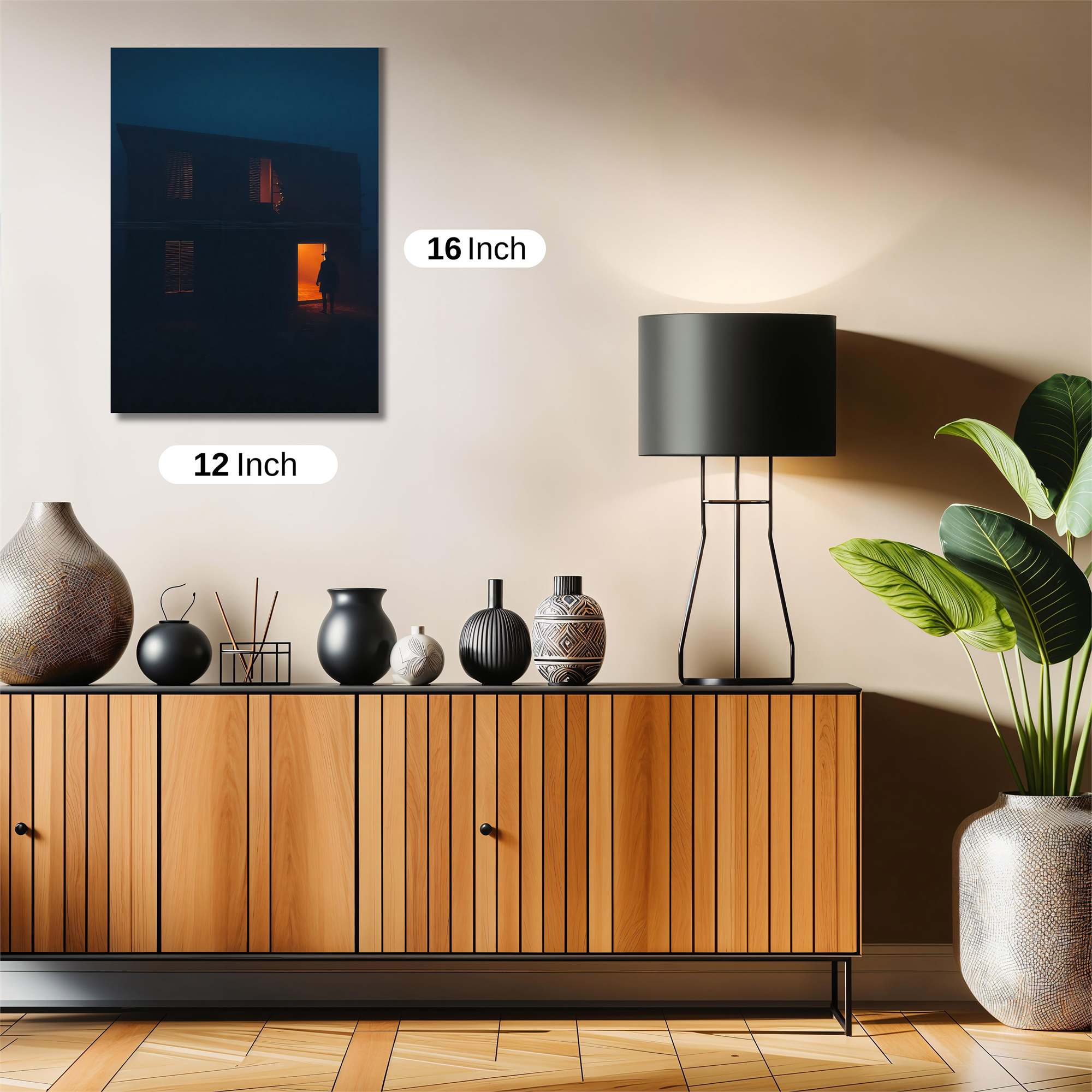 Cabin Mystery Safe Wall Magnetic / M