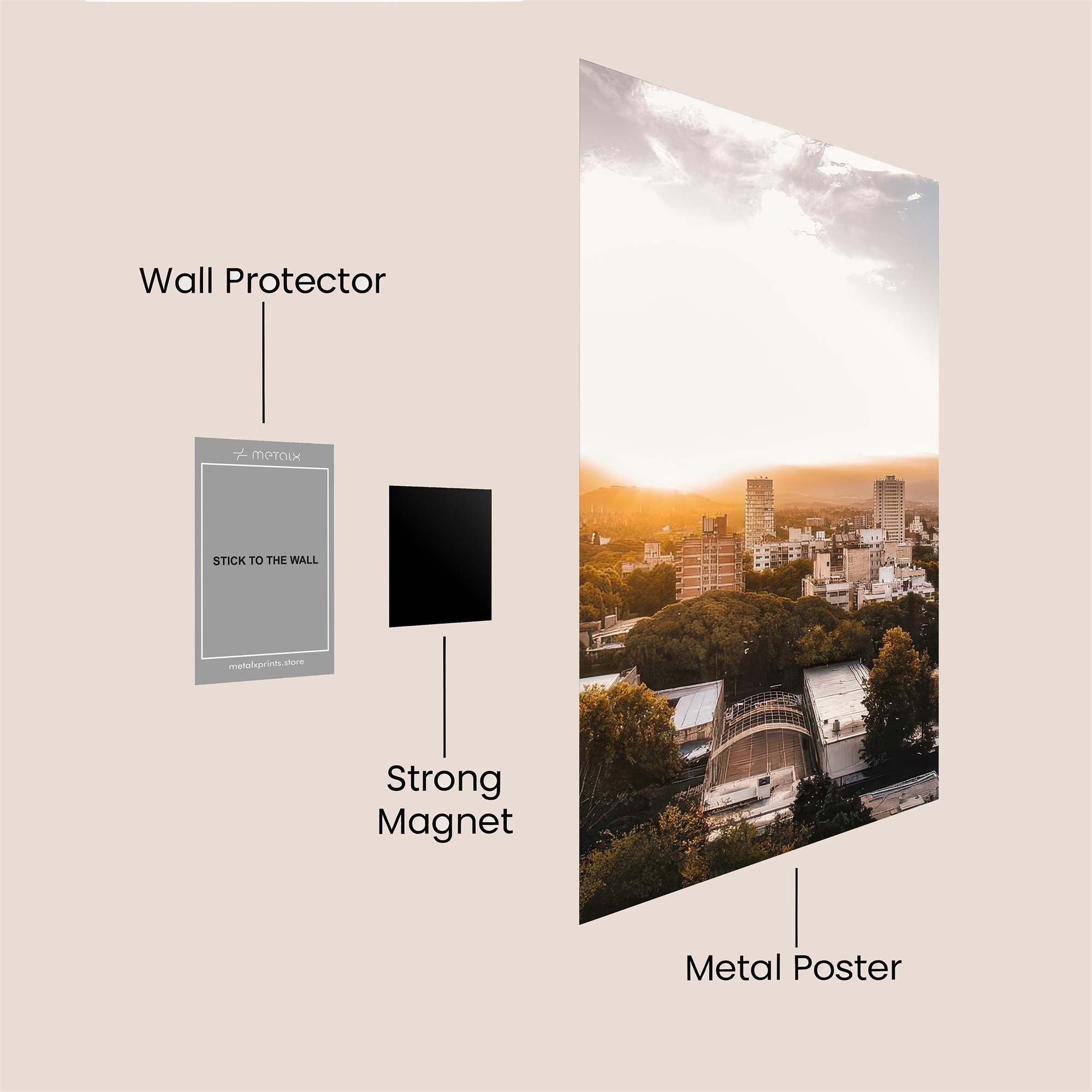 Corridor Gloom Safe Wall Magnetic / M