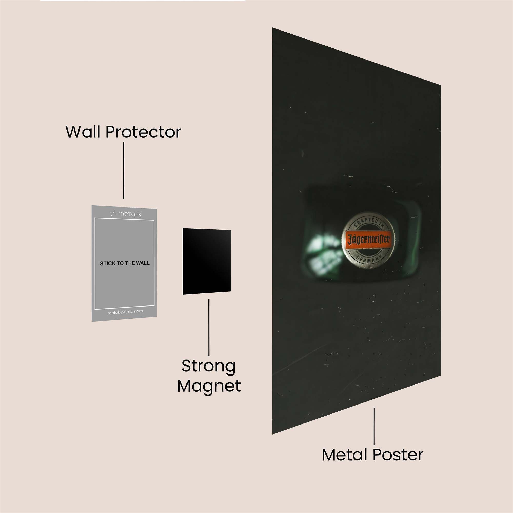 Thermometer Zen Safe Wall Magnetic / M