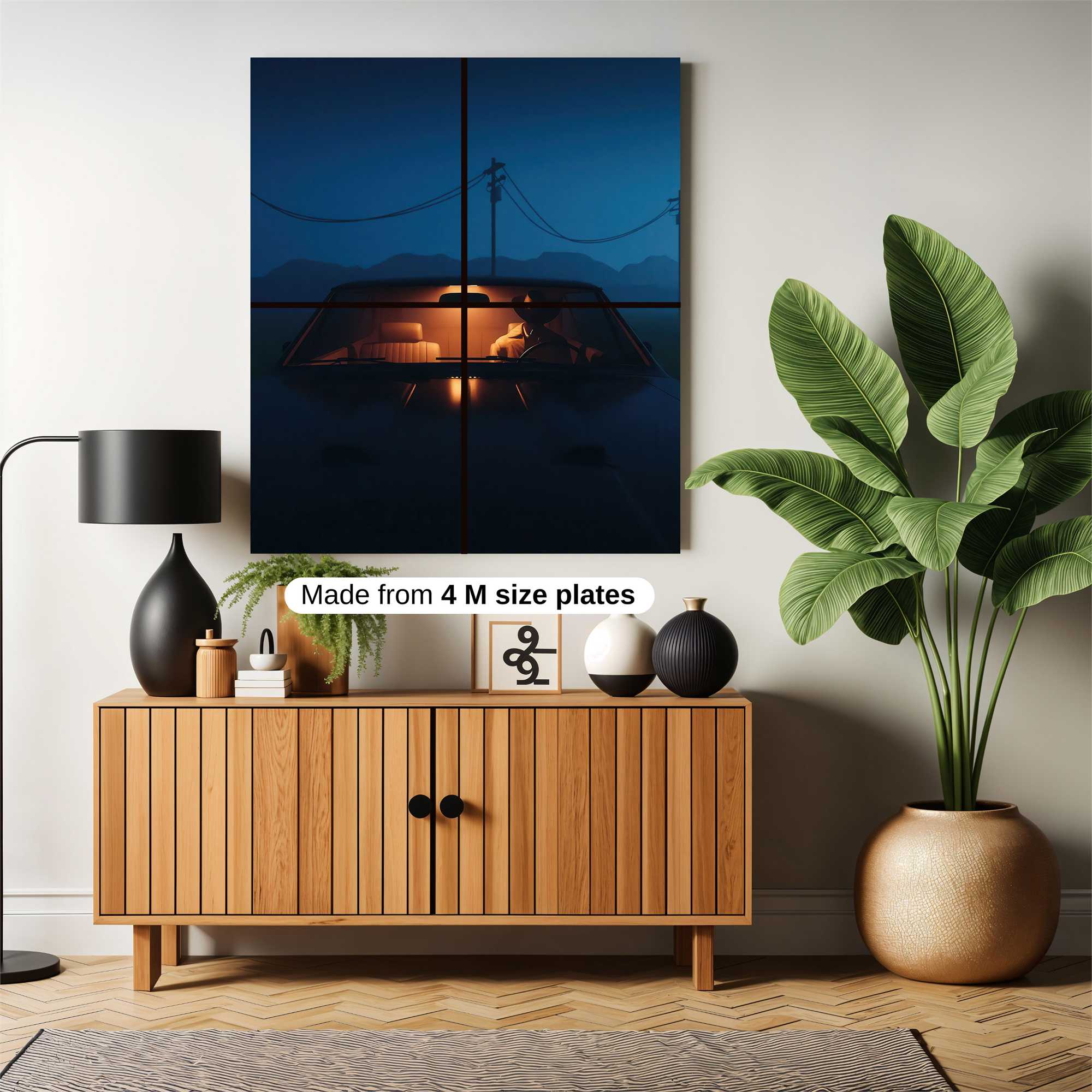 Journey Solitude Safe Wall Magnetic / M