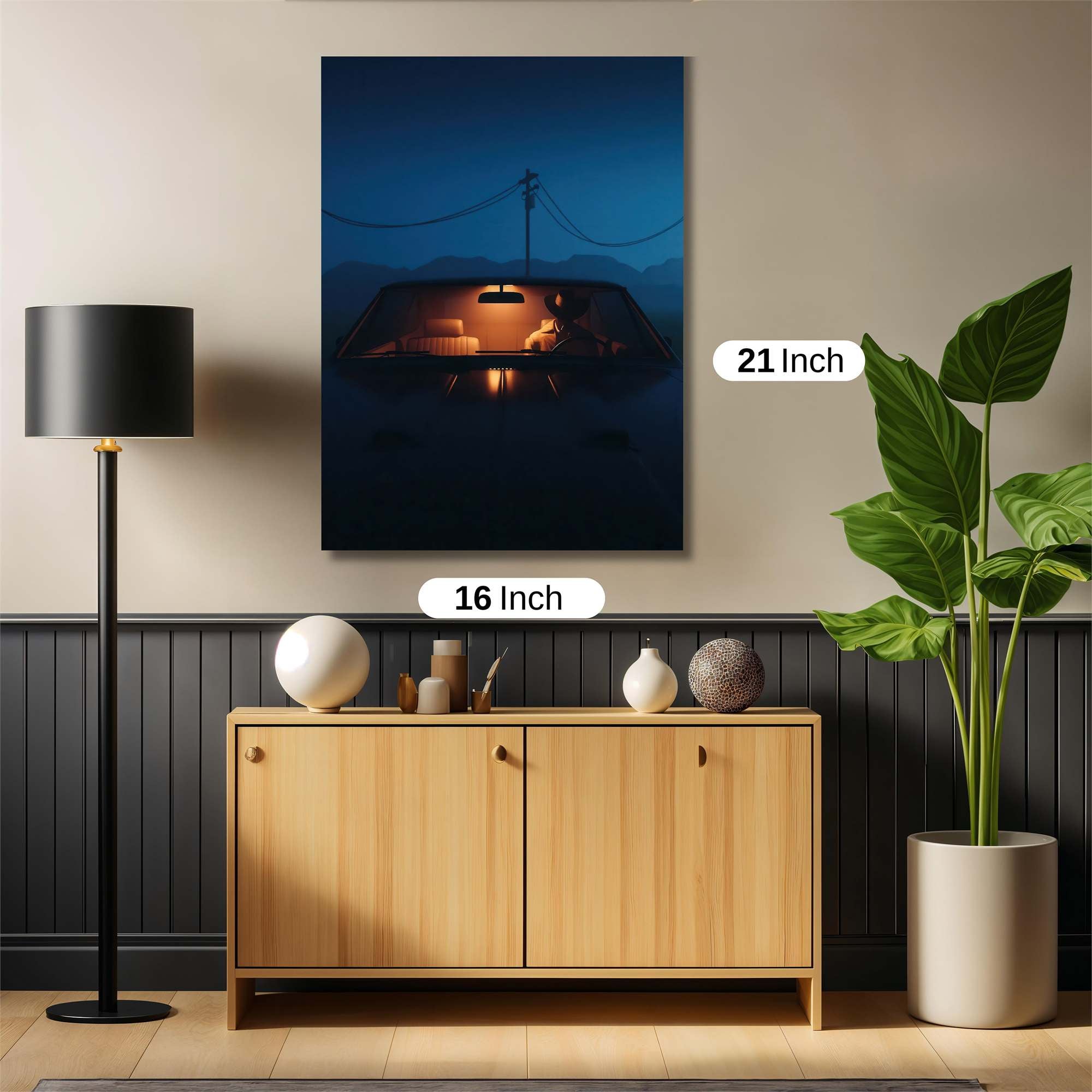 Journey Solitude Safe Wall Magnetic / M