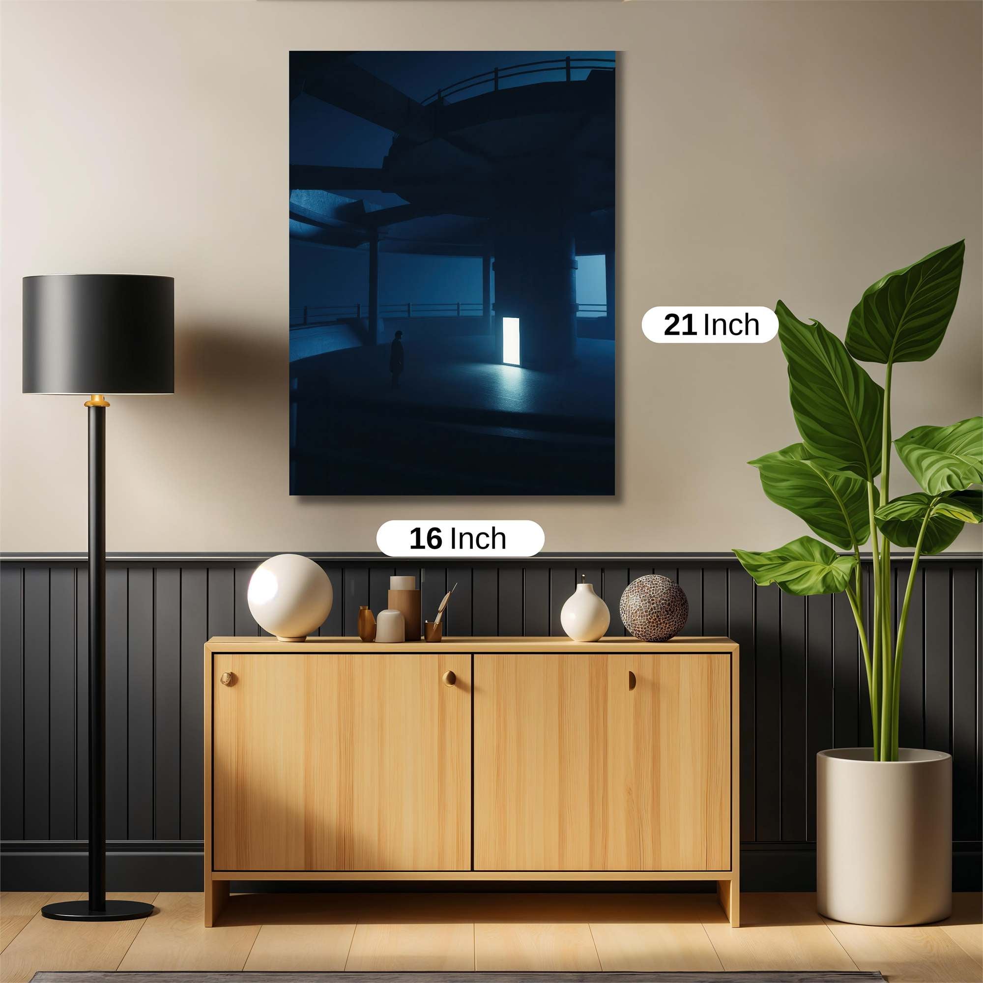 Portal Mystery Safe Wall Magnetic / M