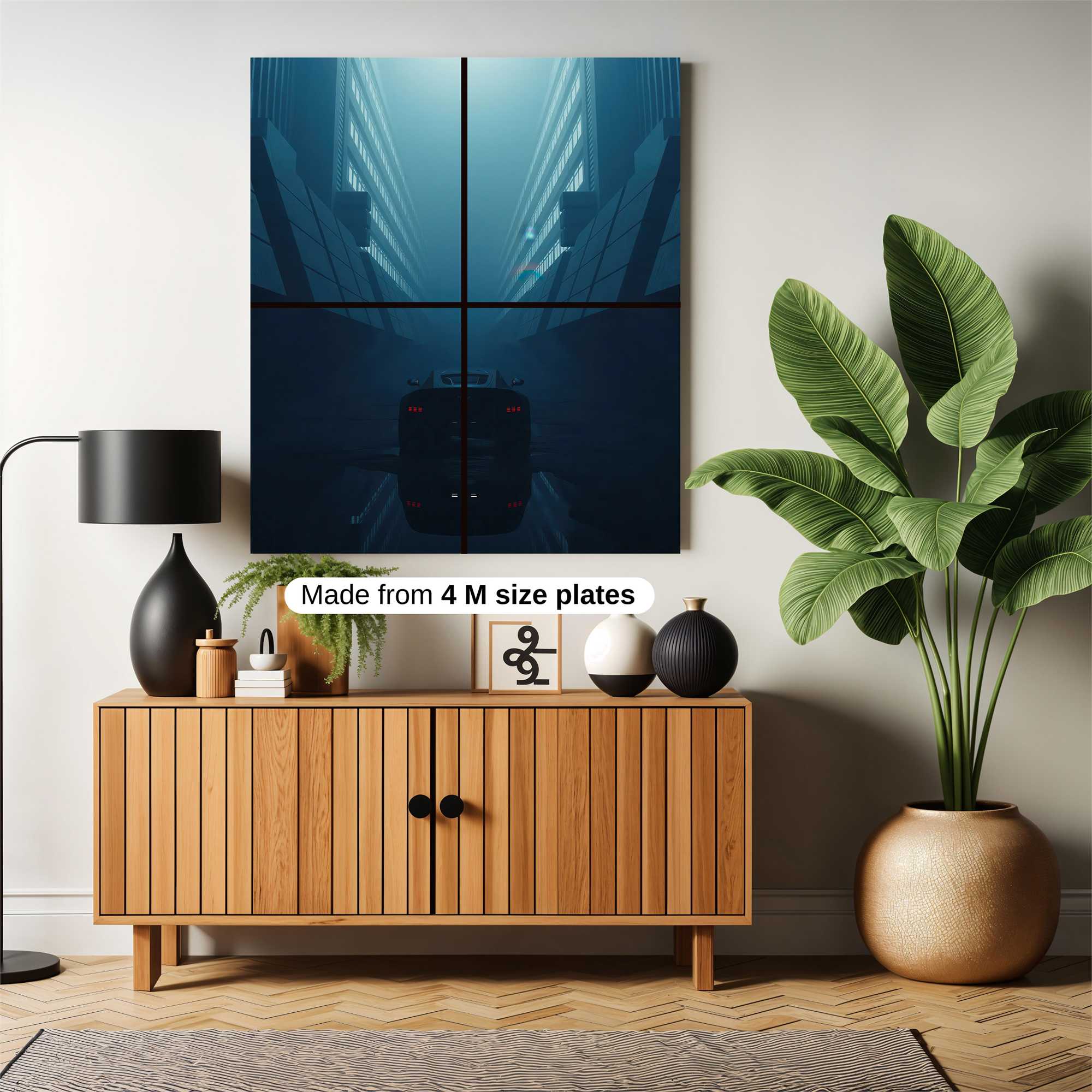 Cityscape Dream Safe Wall Magnetic / M