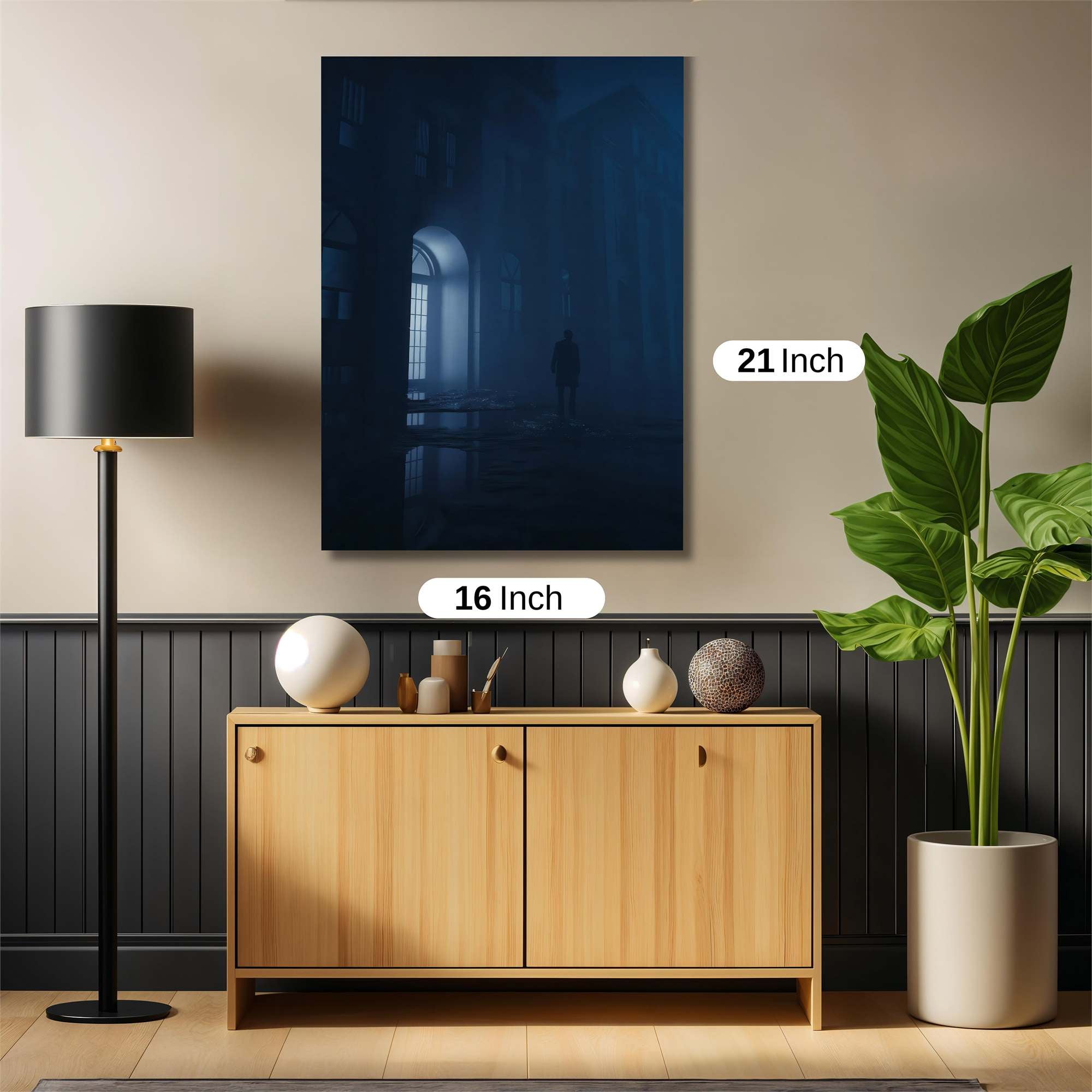 Hallway Gloom Safe Wall Magnetic / M