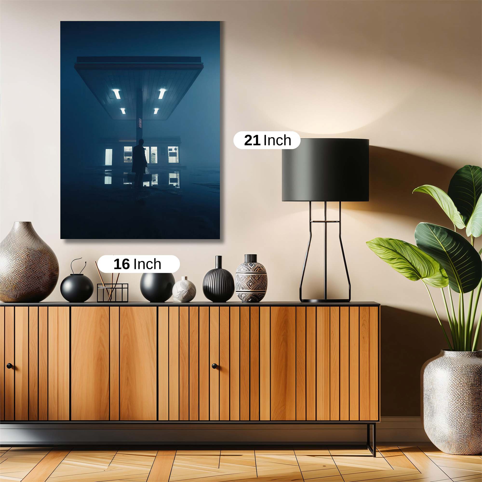 GasStation Gloom Safe Wall Magnetic / M