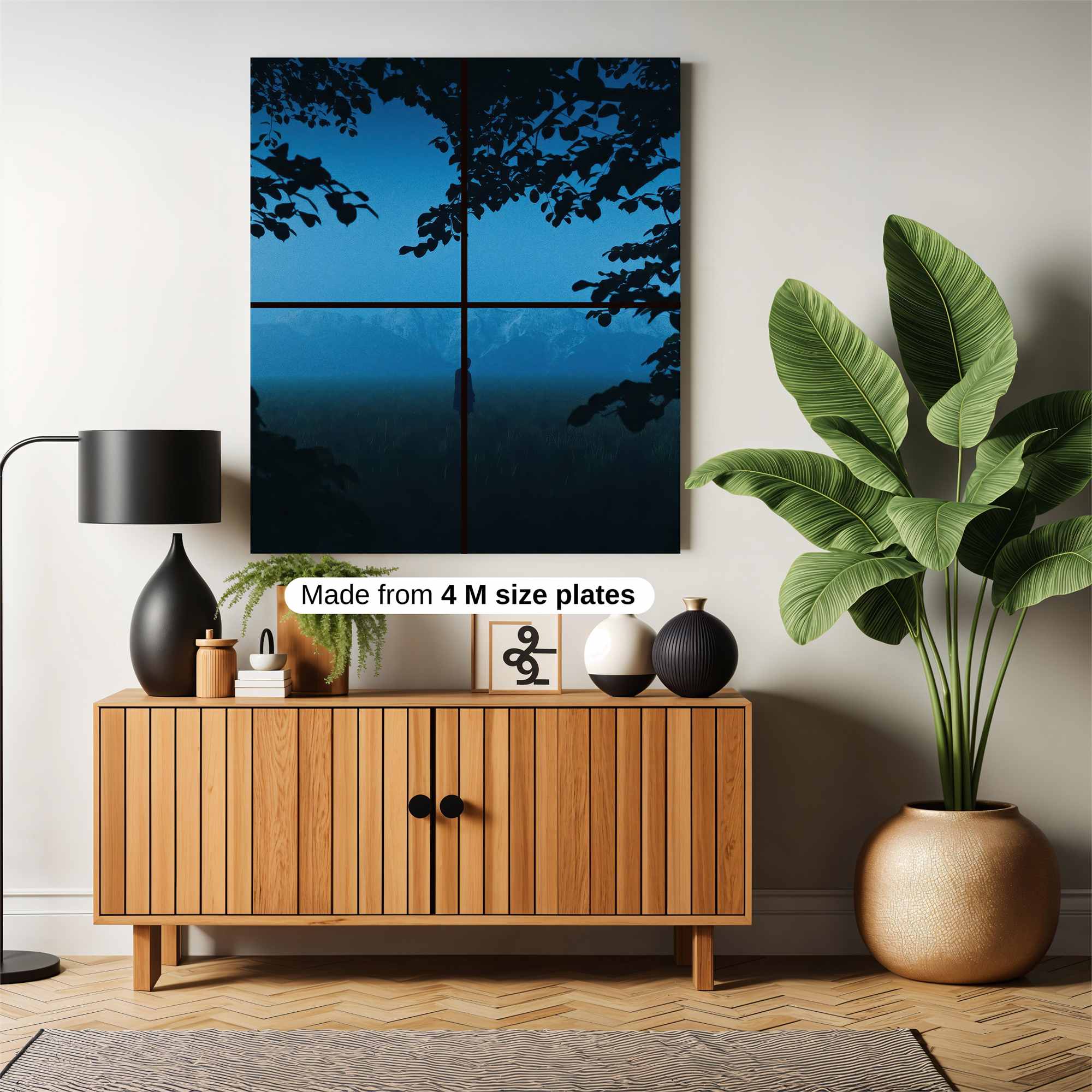 Lone Wanderlust Safe Wall Magnetic / M