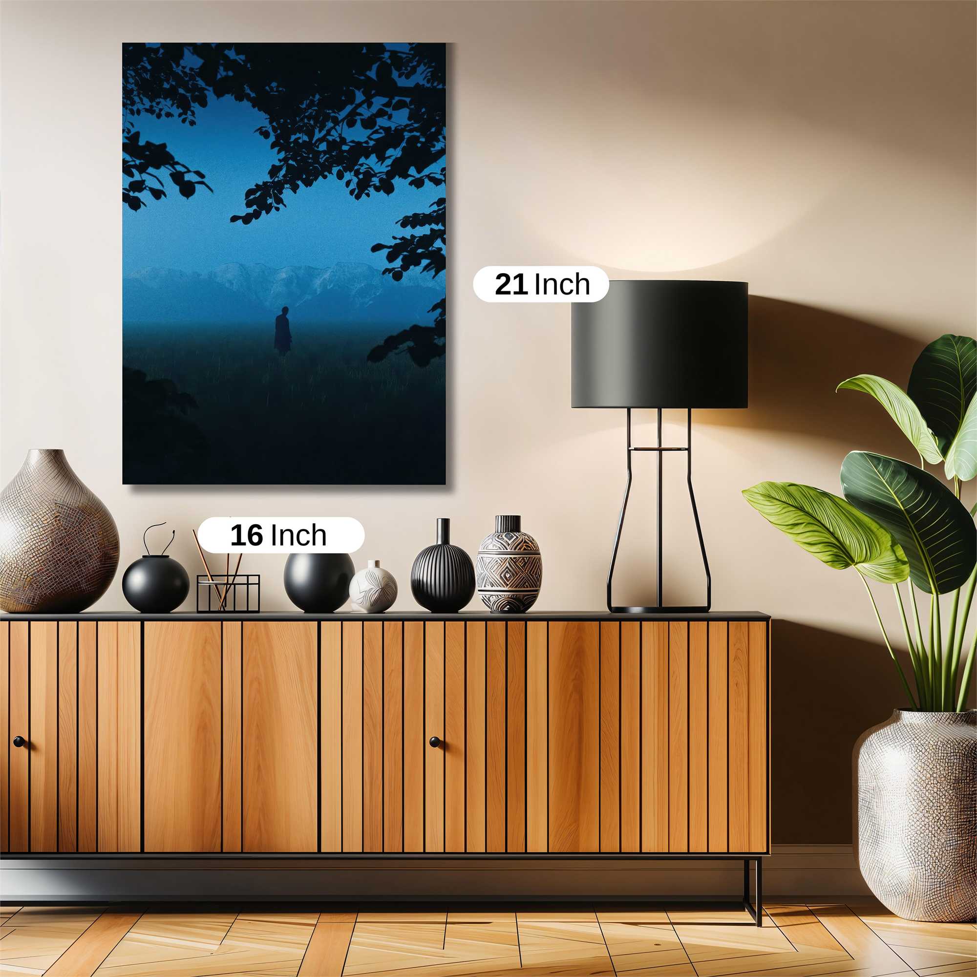 Lone Wanderlust Safe Wall Magnetic / M