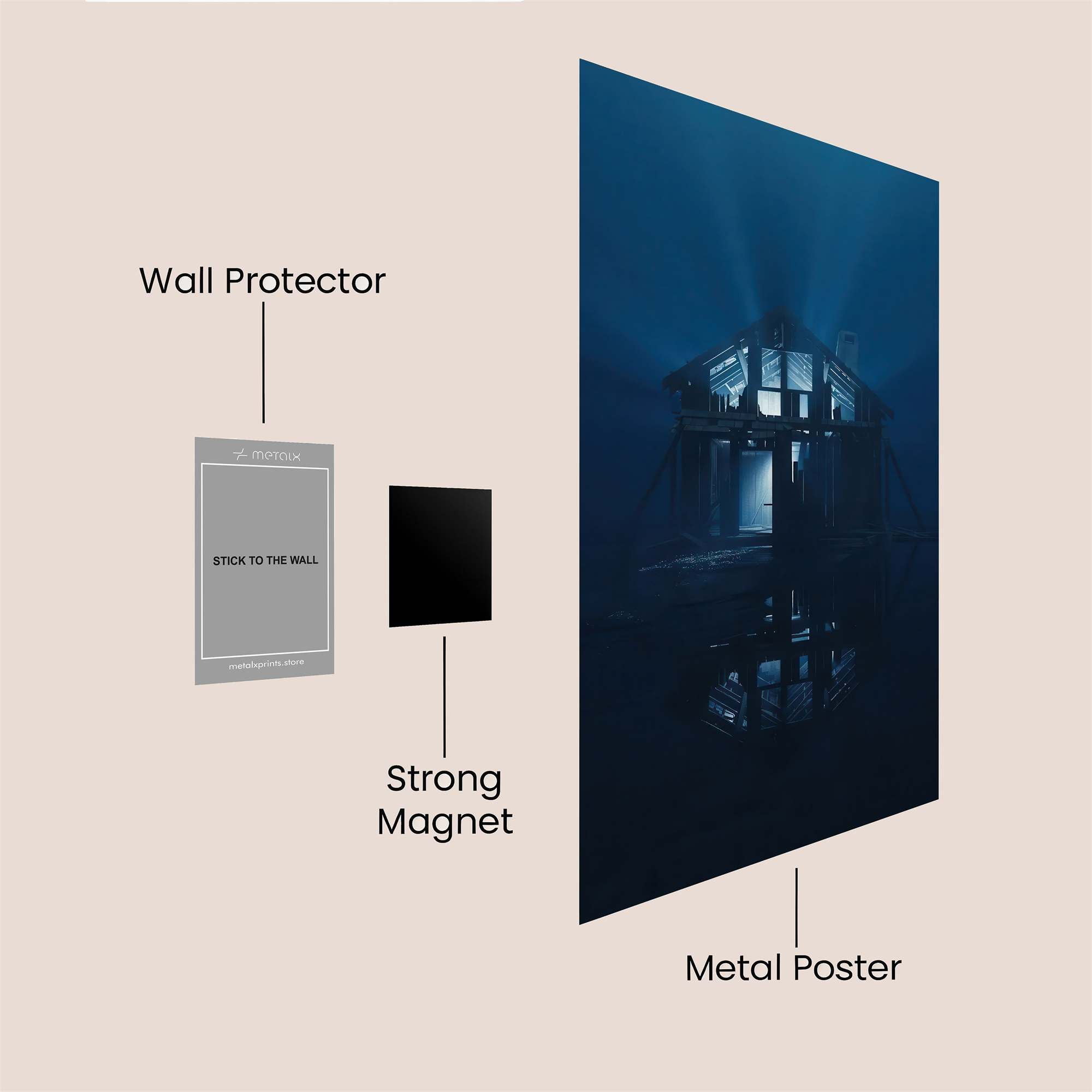 House Enigma Safe Wall Magnetic / M