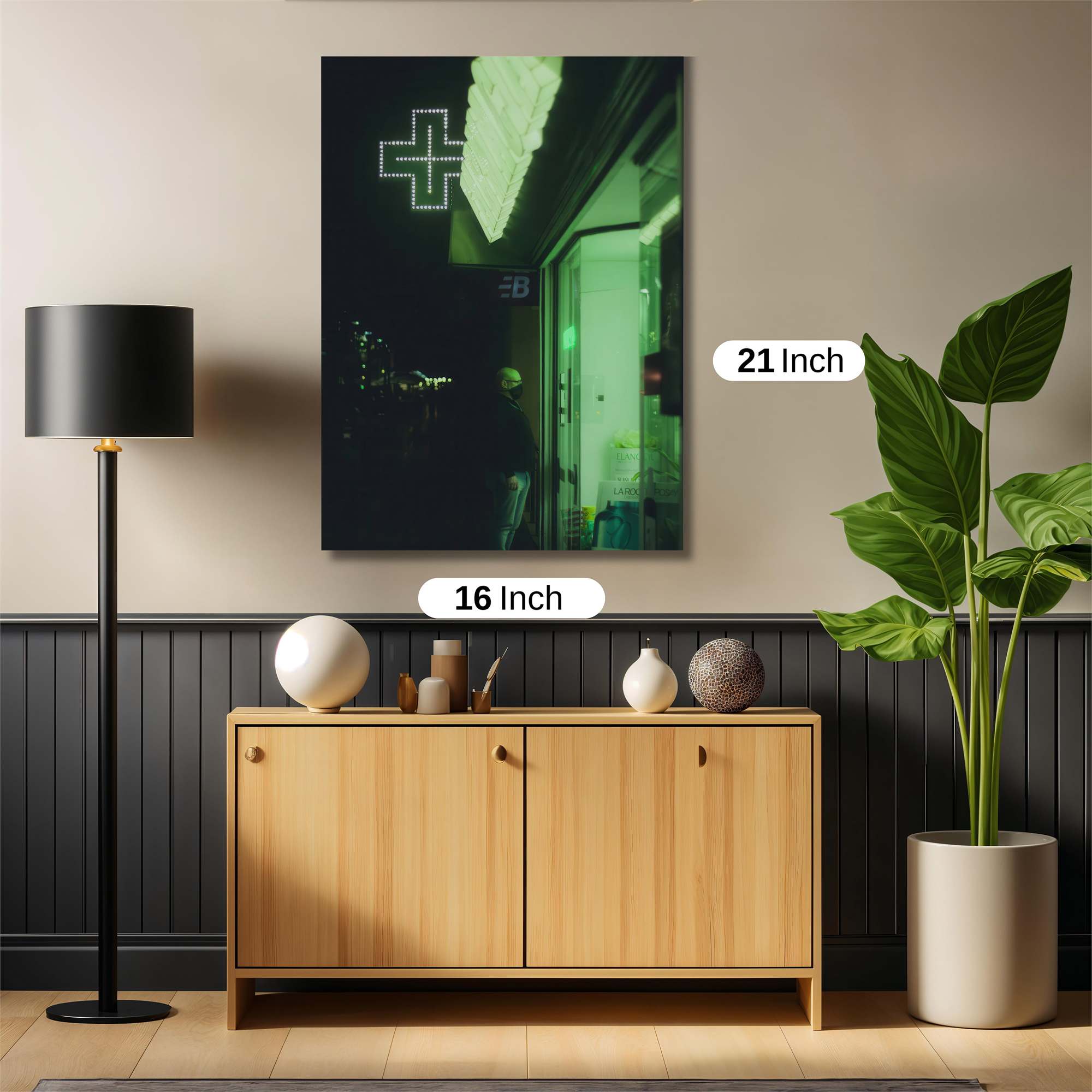 Pharmacy Glow Safe Wall Magnetic / M