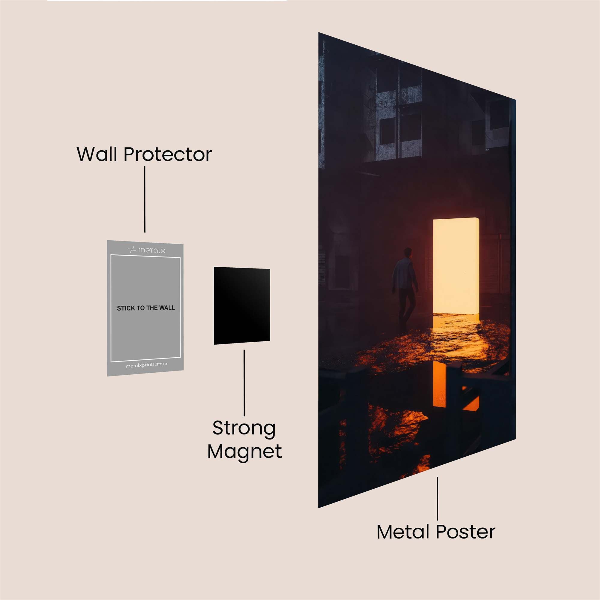 Portal Enigmatic Safe Wall Magnetic / M