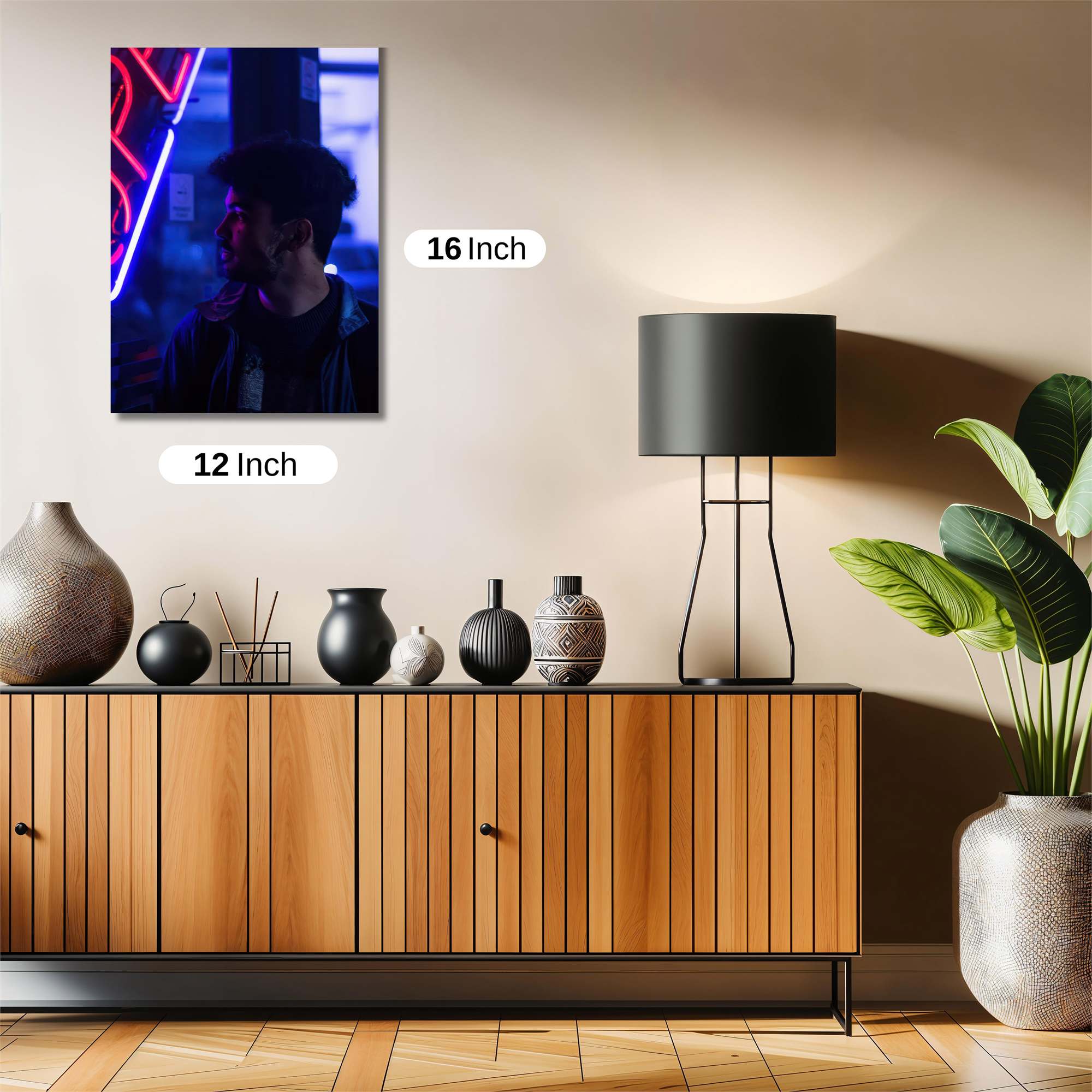 Neon Mystery Safe Wall Magnetic / M