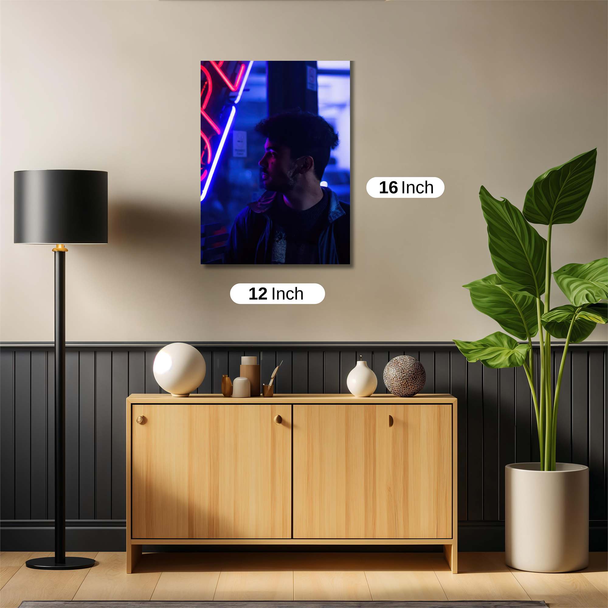 Neon Mystery Safe Wall Magnetic / M