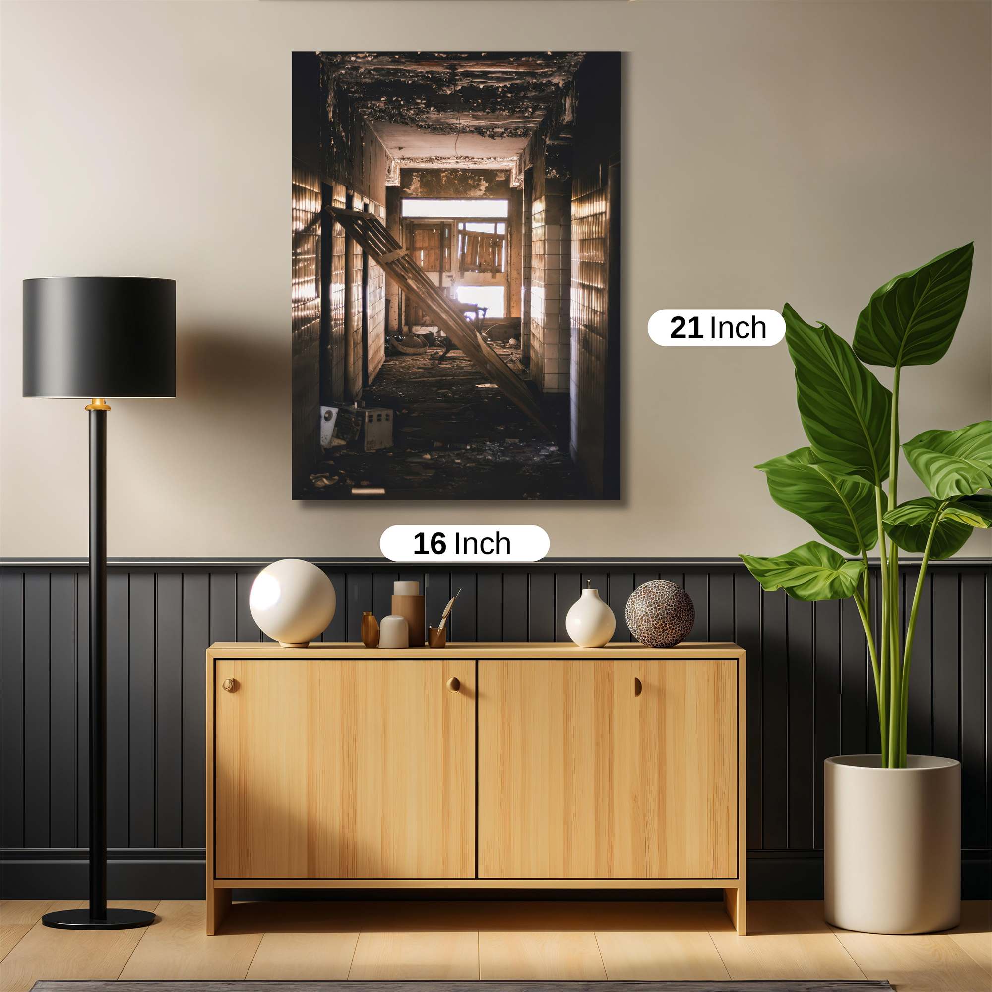 Corridor Desolation Safe Wall Magnetic / M