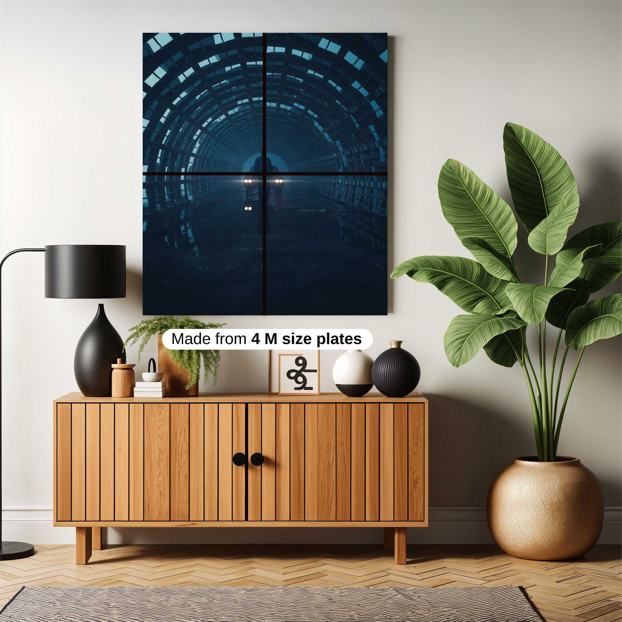 Tunnel Mystery Safe Wall Magnetic / M