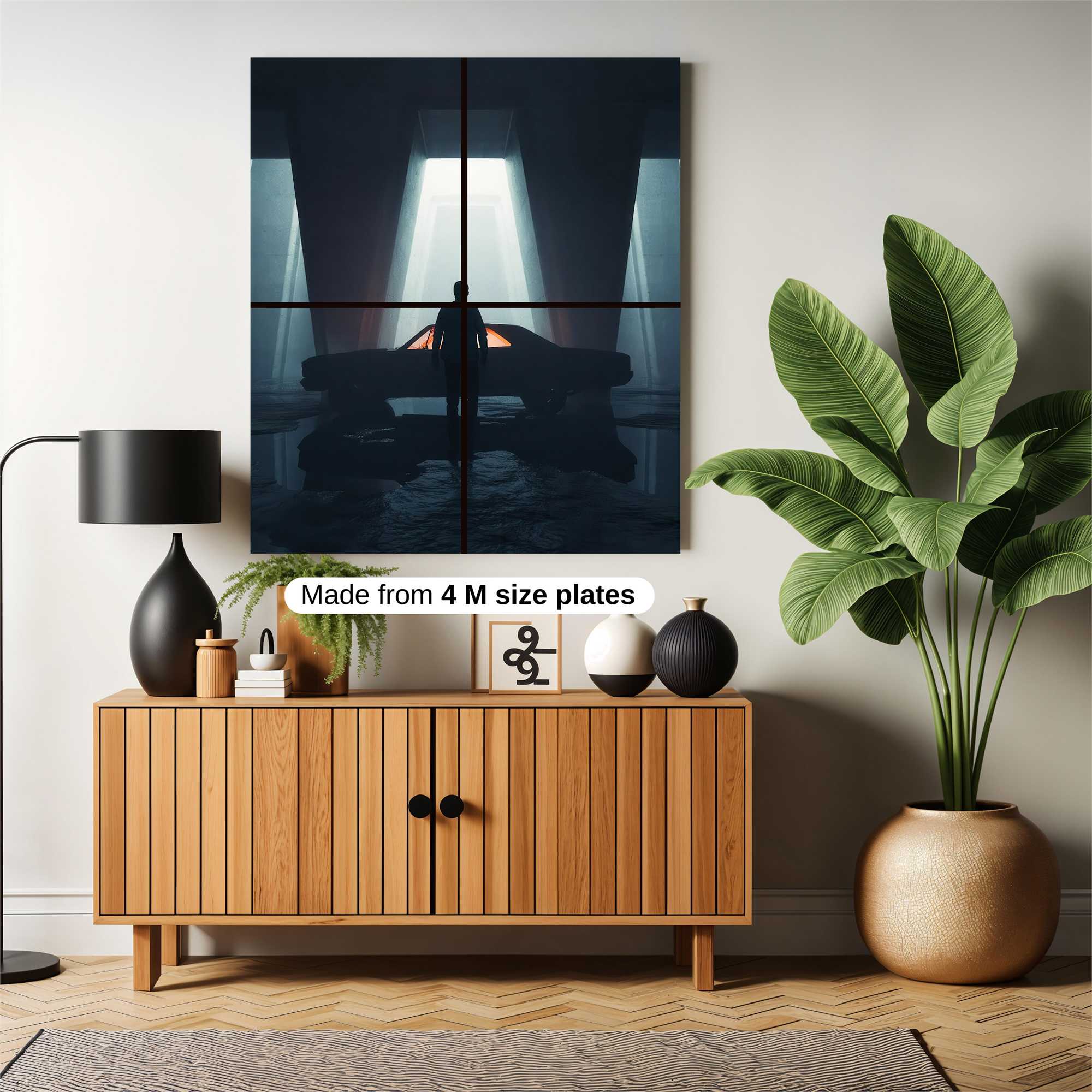 Silhouette Mystery Safe Wall Magnetic / M