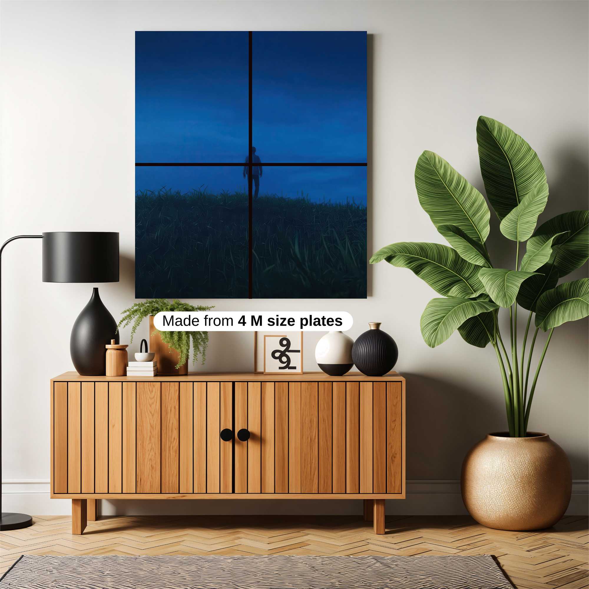 Silhouette Serene Safe Wall Magnetic / M