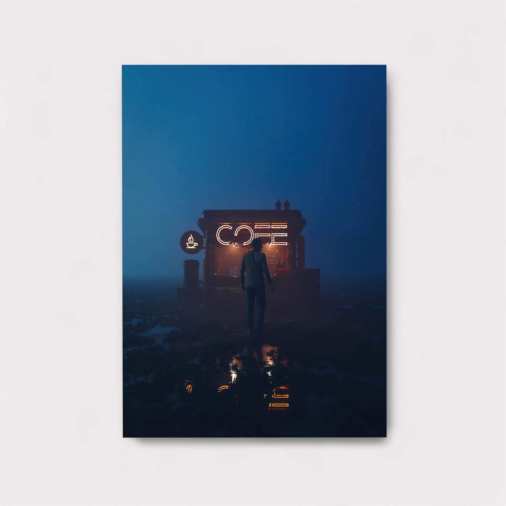 Neon Solitude Safe Wall Magnetic / M