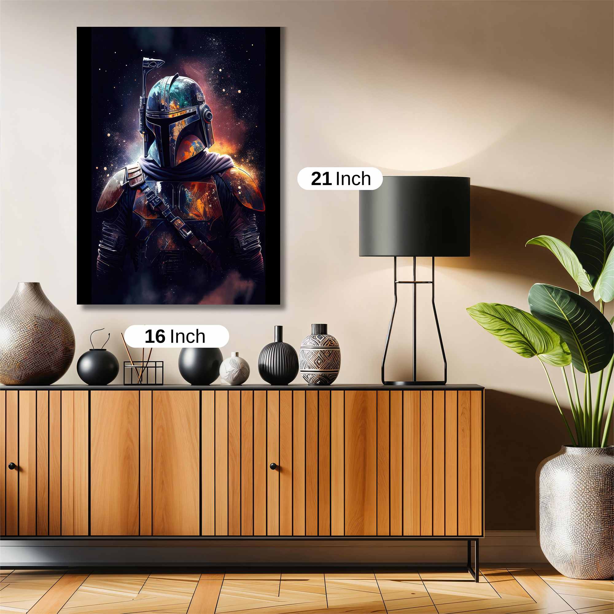 Mandalorian Radiant Safe Wall Magnetic / M