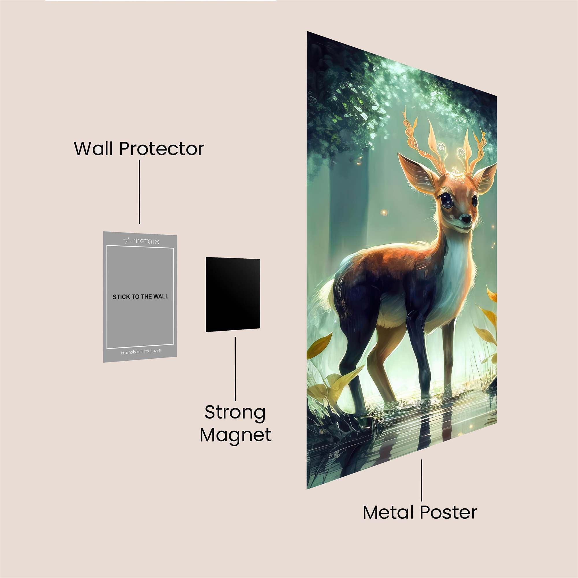 Forest Enchantment Safe Wall Magnetic / M