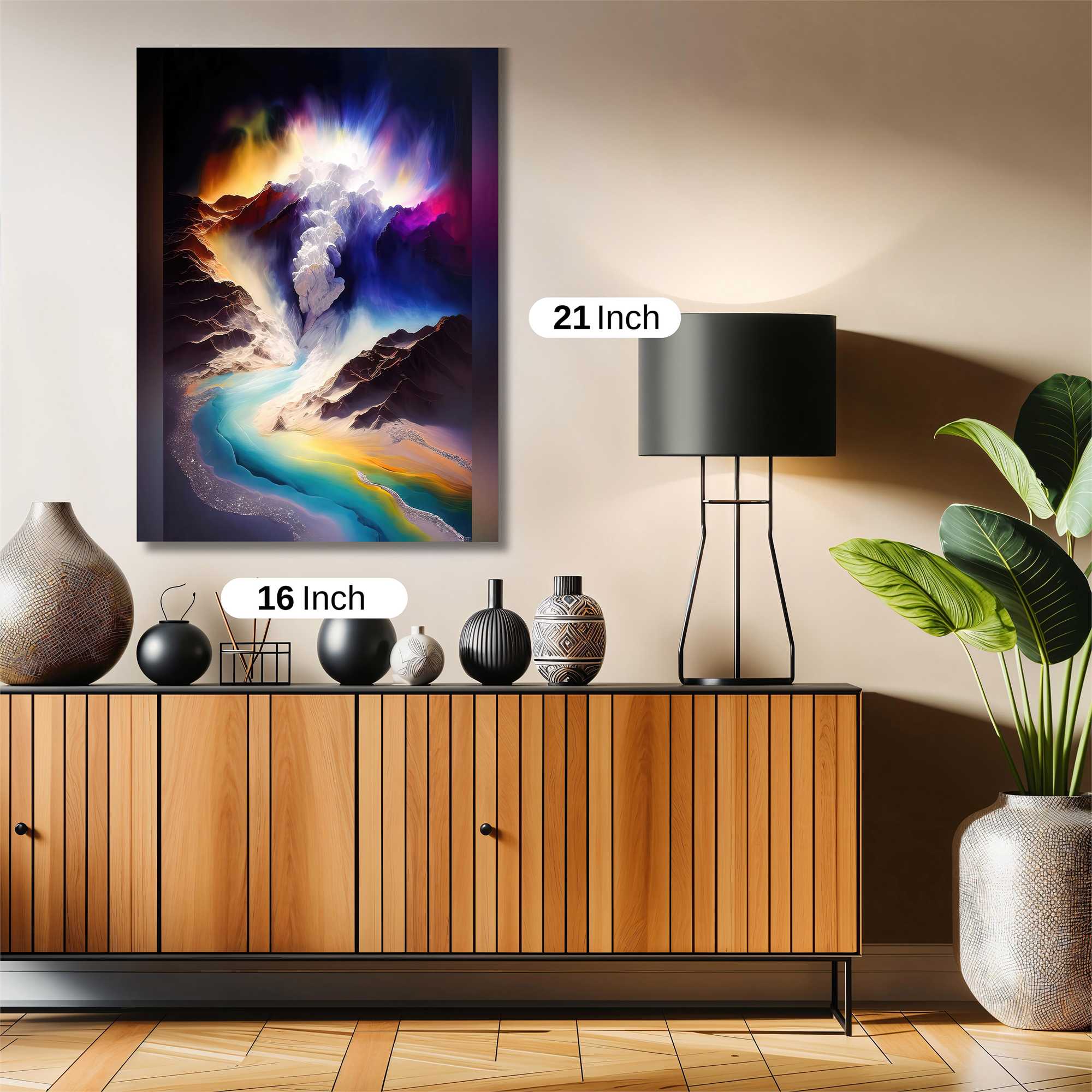 Aurora Eruption Safe Wall Magnetic / M