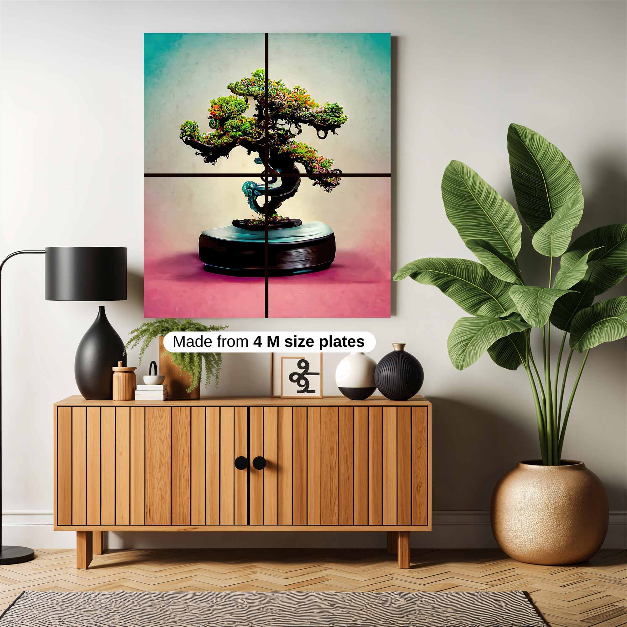 Bonsai Whimsy Safe Wall Magnetic / M