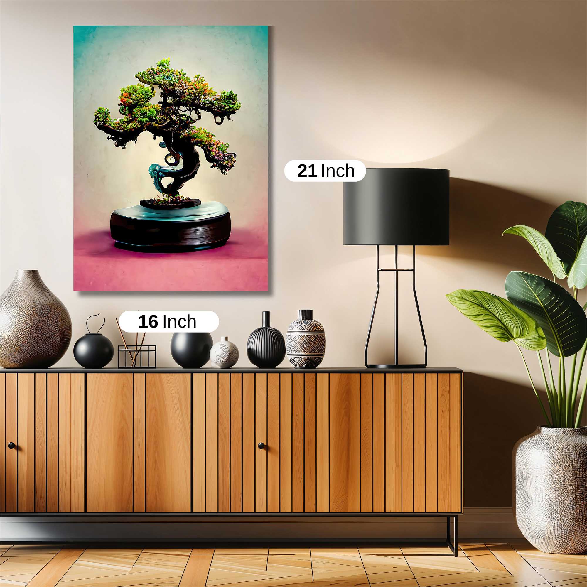 Bonsai Whimsy Safe Wall Magnetic / M