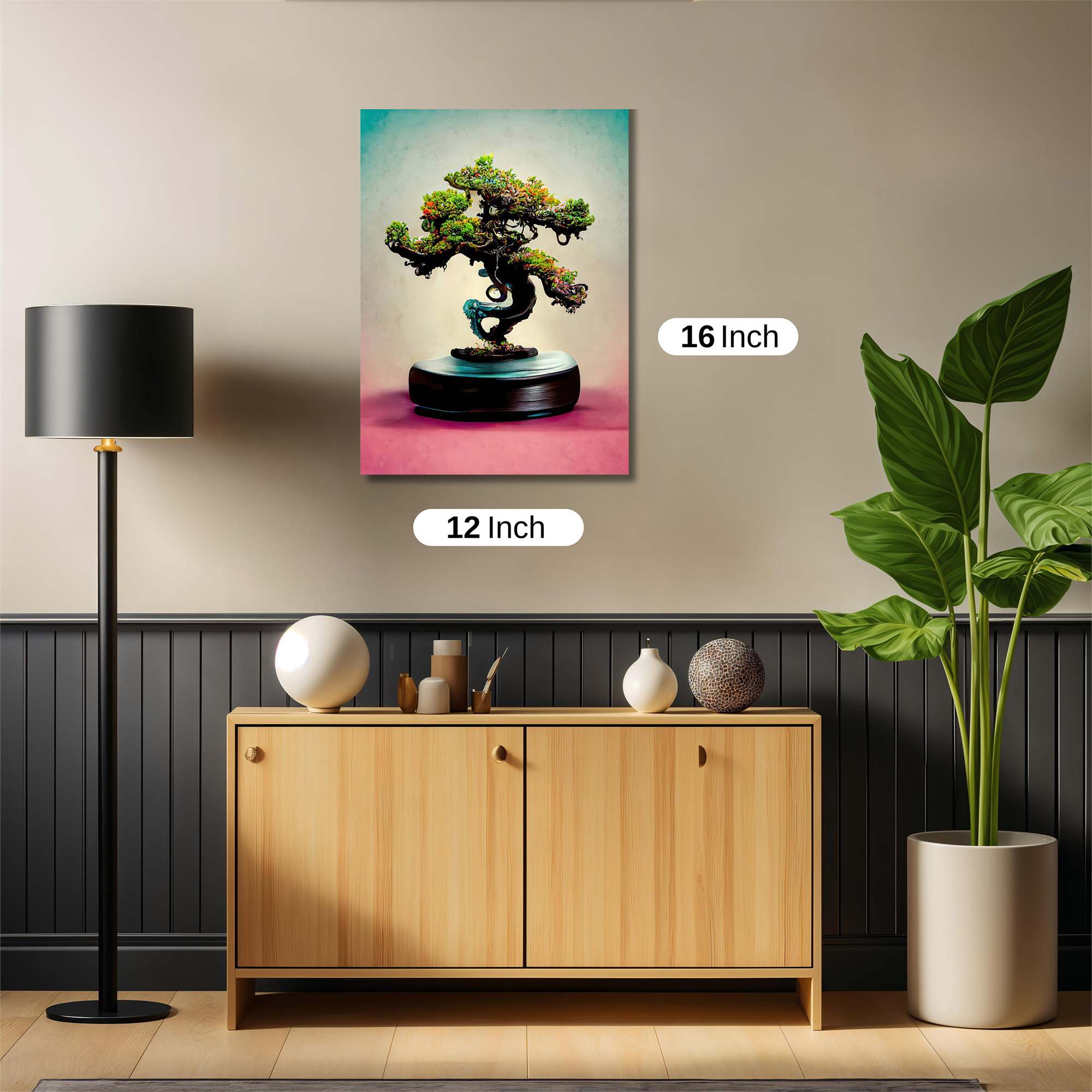 Bonsai Whimsy Safe Wall Magnetic / M