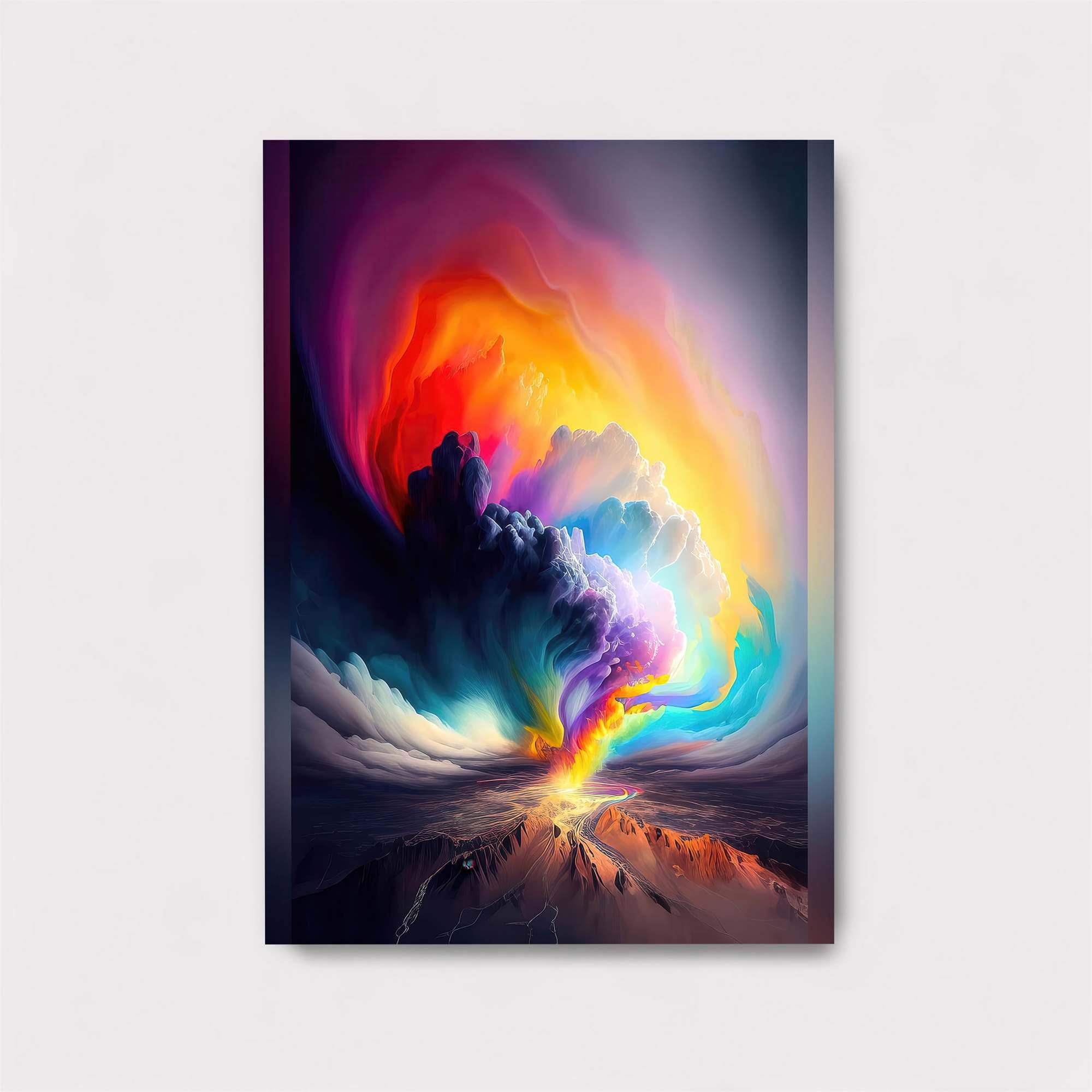 Colorful Eruption Safe Wall Magnetic / M