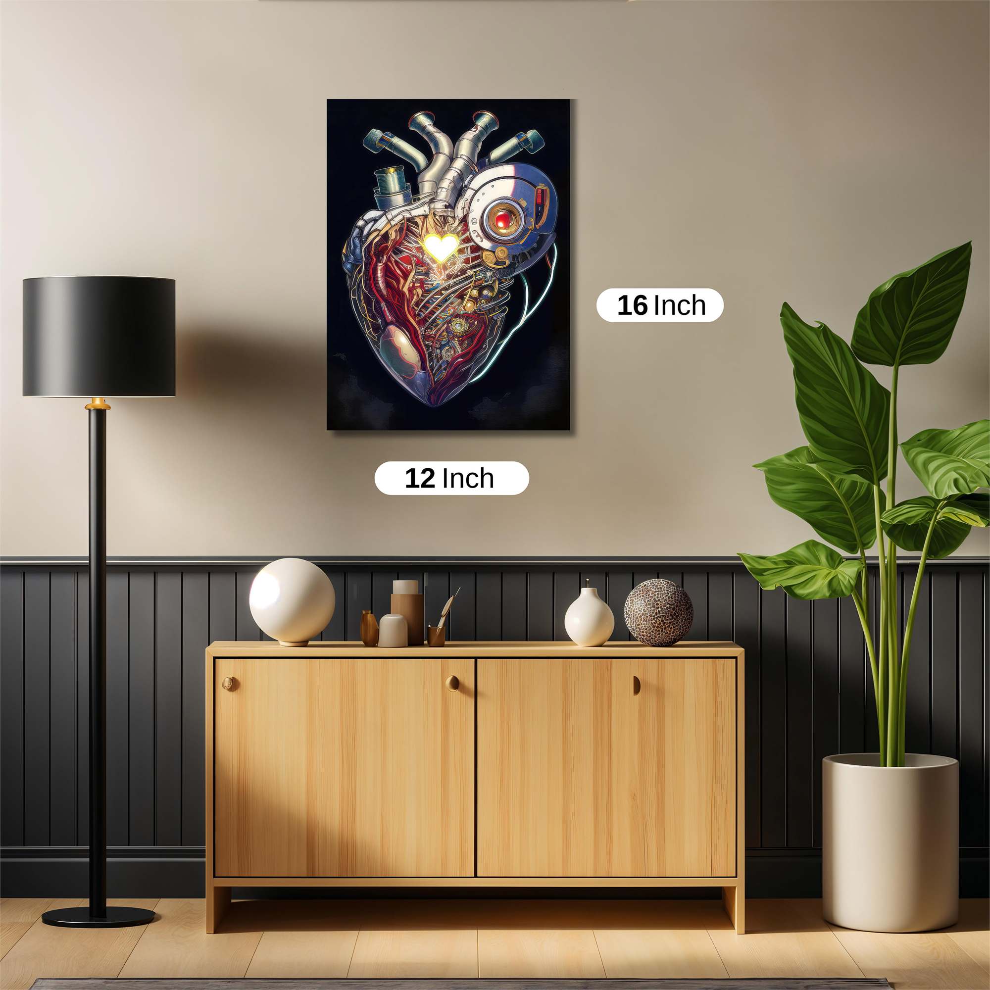 Heartbeat Fusion Safe Wall Magnetic / M