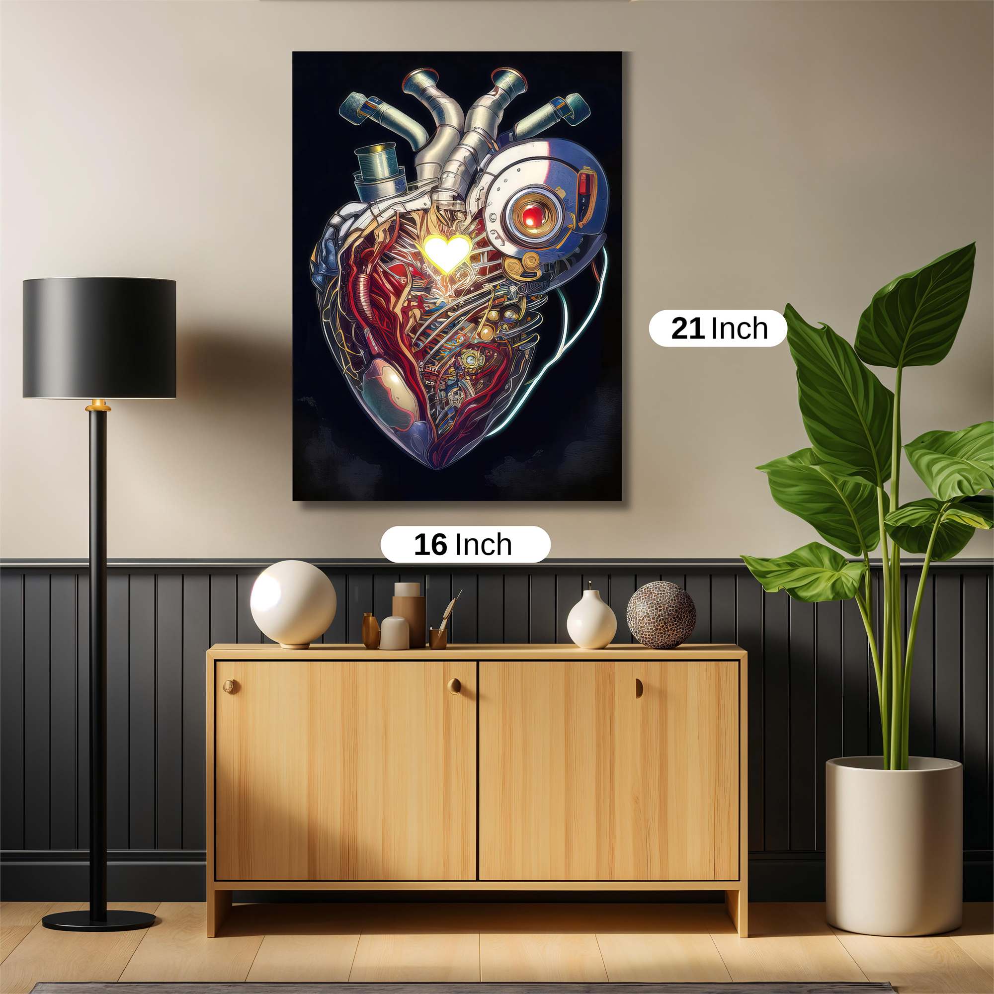 Heartbeat Fusion Safe Wall Magnetic / M