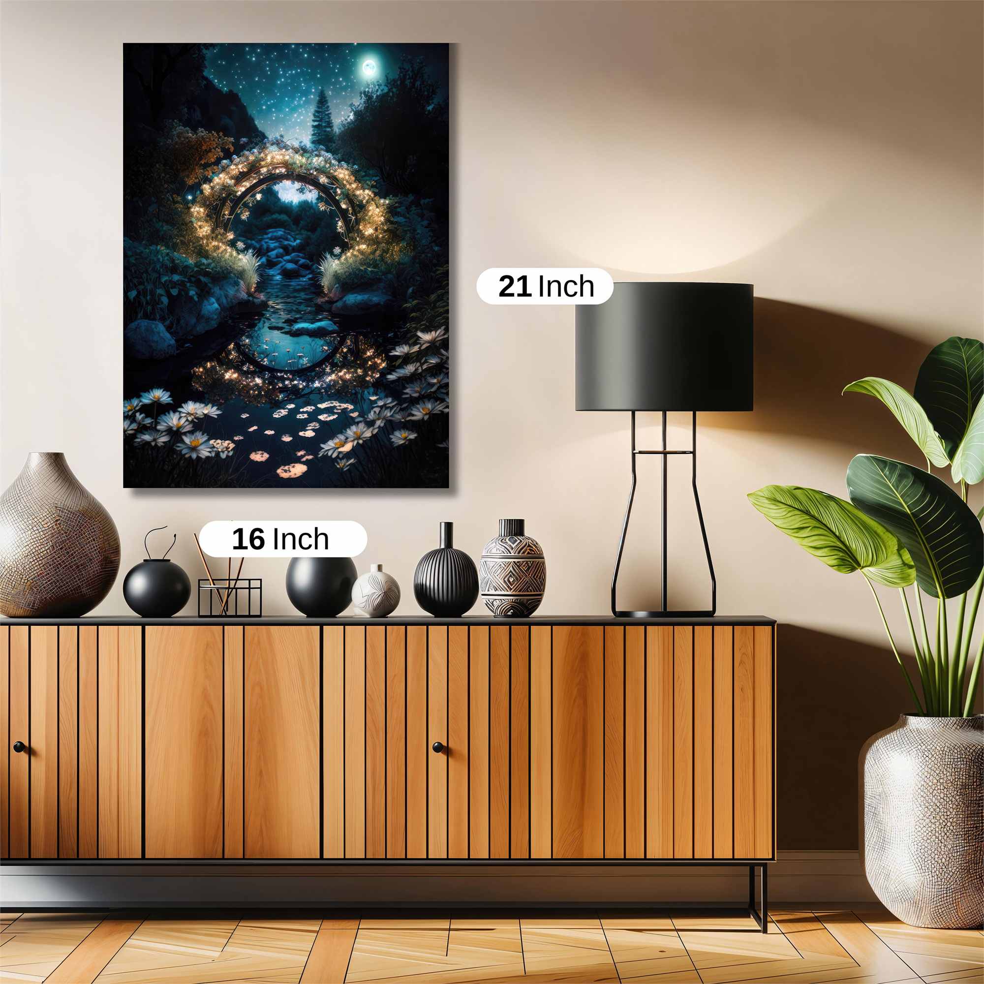 Moonlit Enchantment Safe Wall Magnetic / M