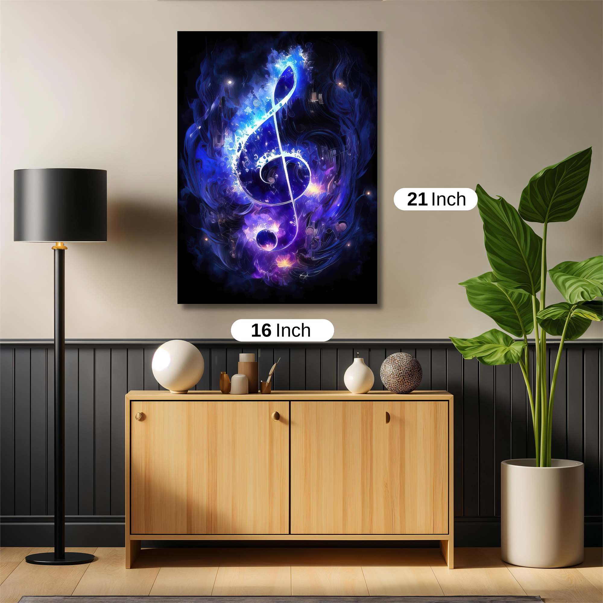 Music Nebula Safe Wall Magnetic / M