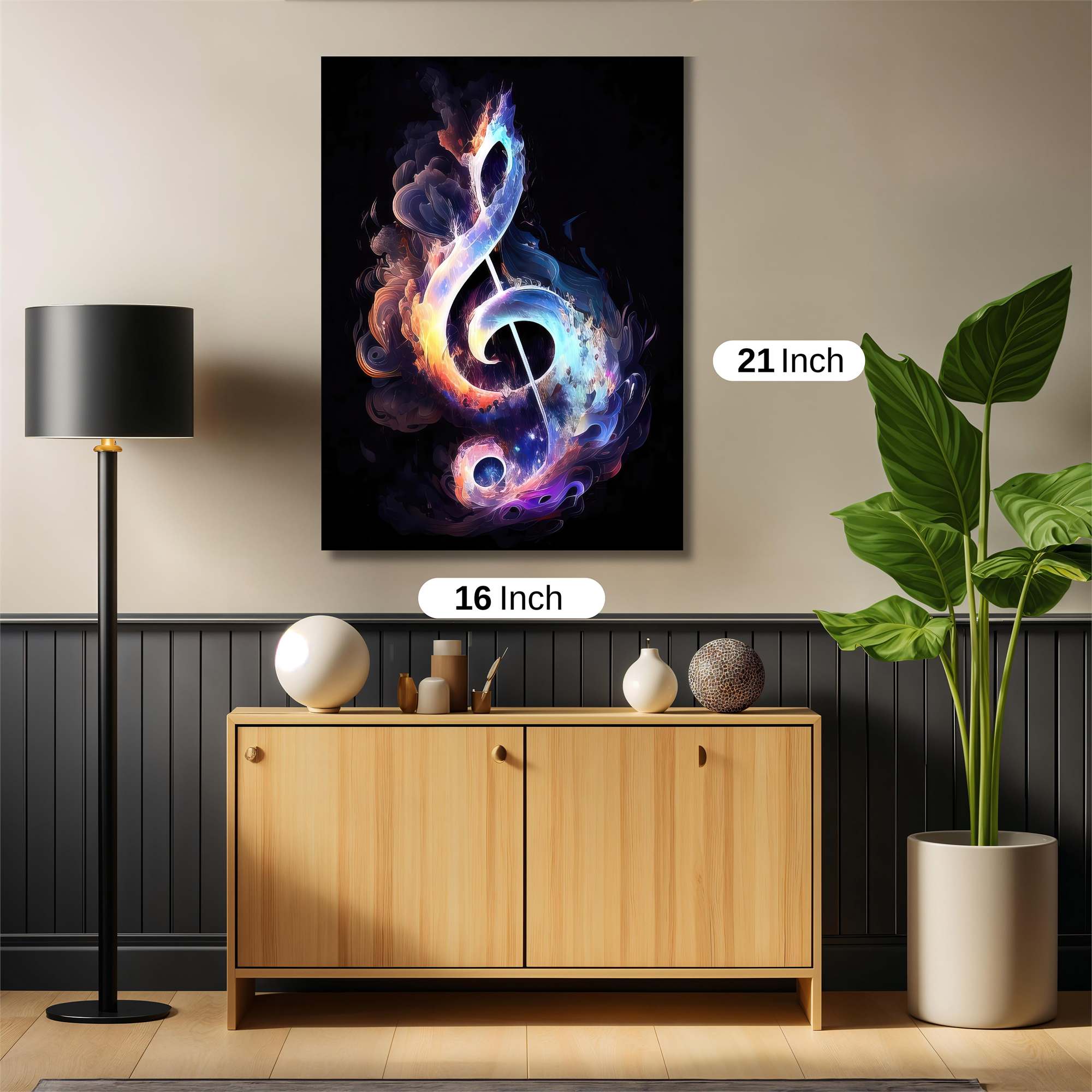 Music Dream Safe Wall Magnetic / M