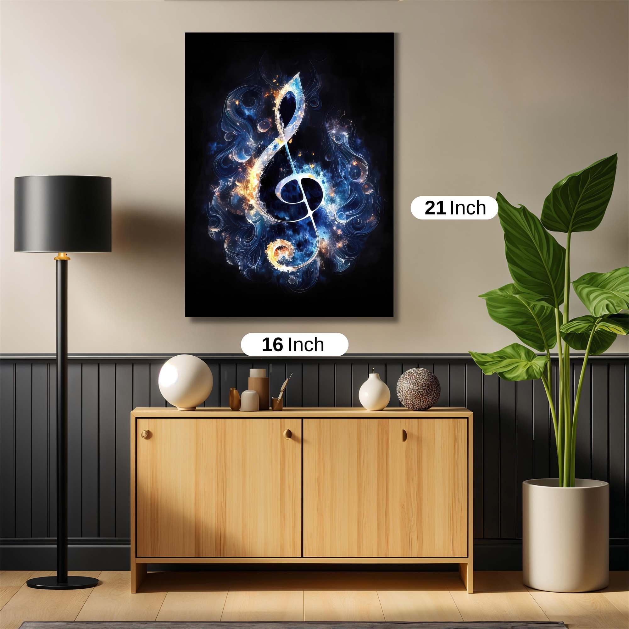 Music Enchantment Safe Wall Magnetic / M