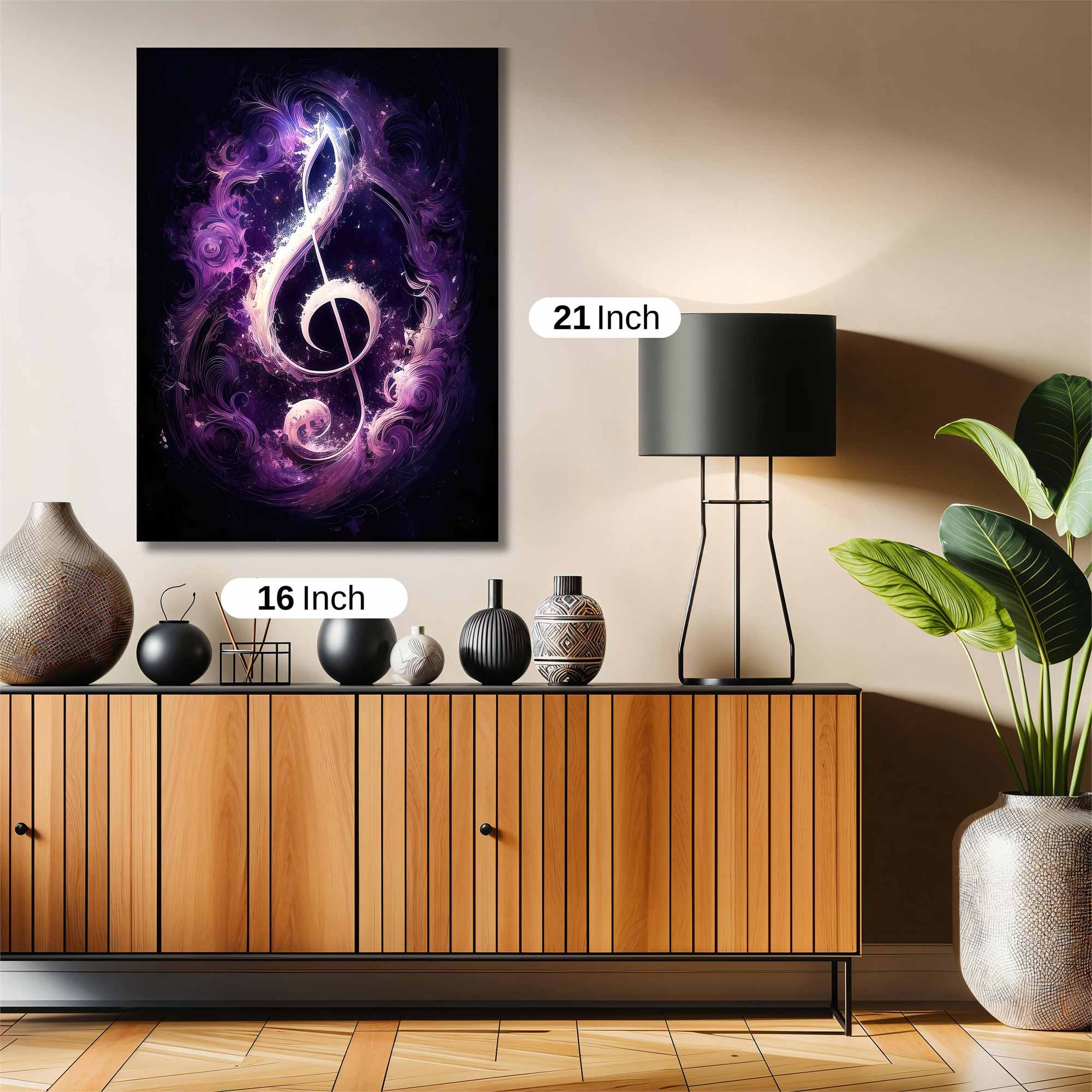 Music Whimsy Safe Wall Magnetic / M